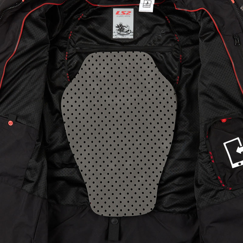 Campera LS2 Metropolis Evo Hombre Negro