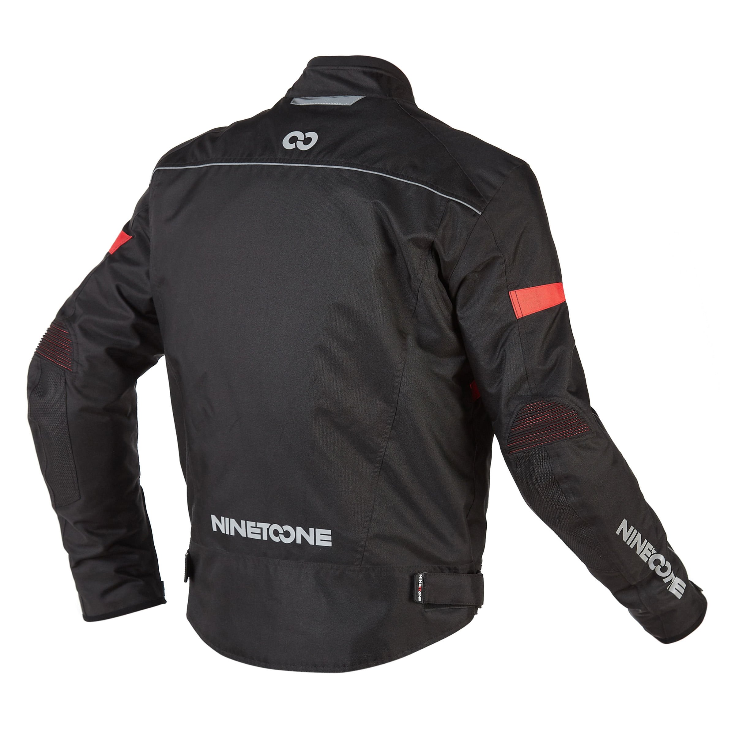 Campera NTO Cordura Volt Negro / Rojo