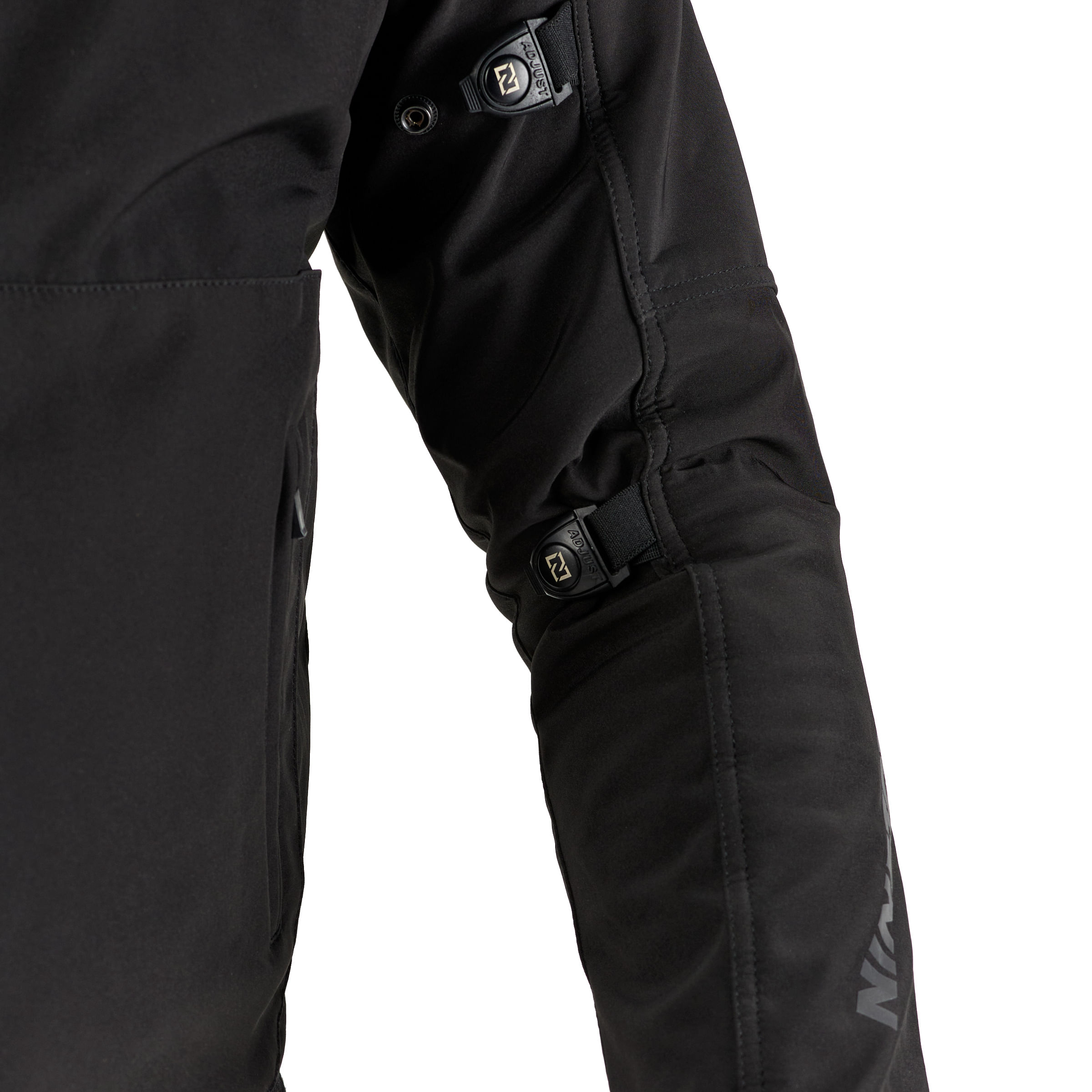 Campera NTO Zip Hoodie Armor Hombre Negro