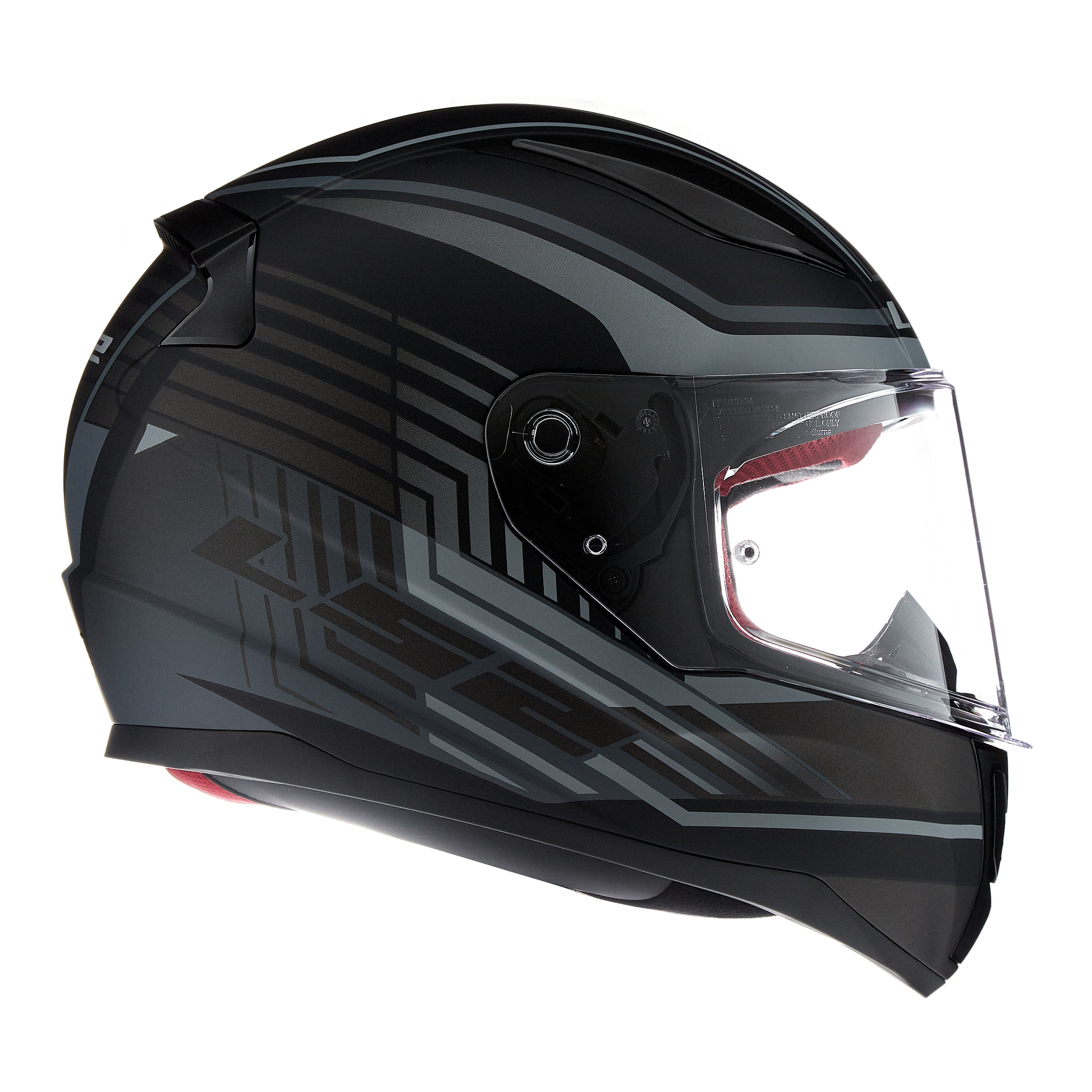 Casco LS2 353 Rapid X-Treet Gris / Negro / Mate