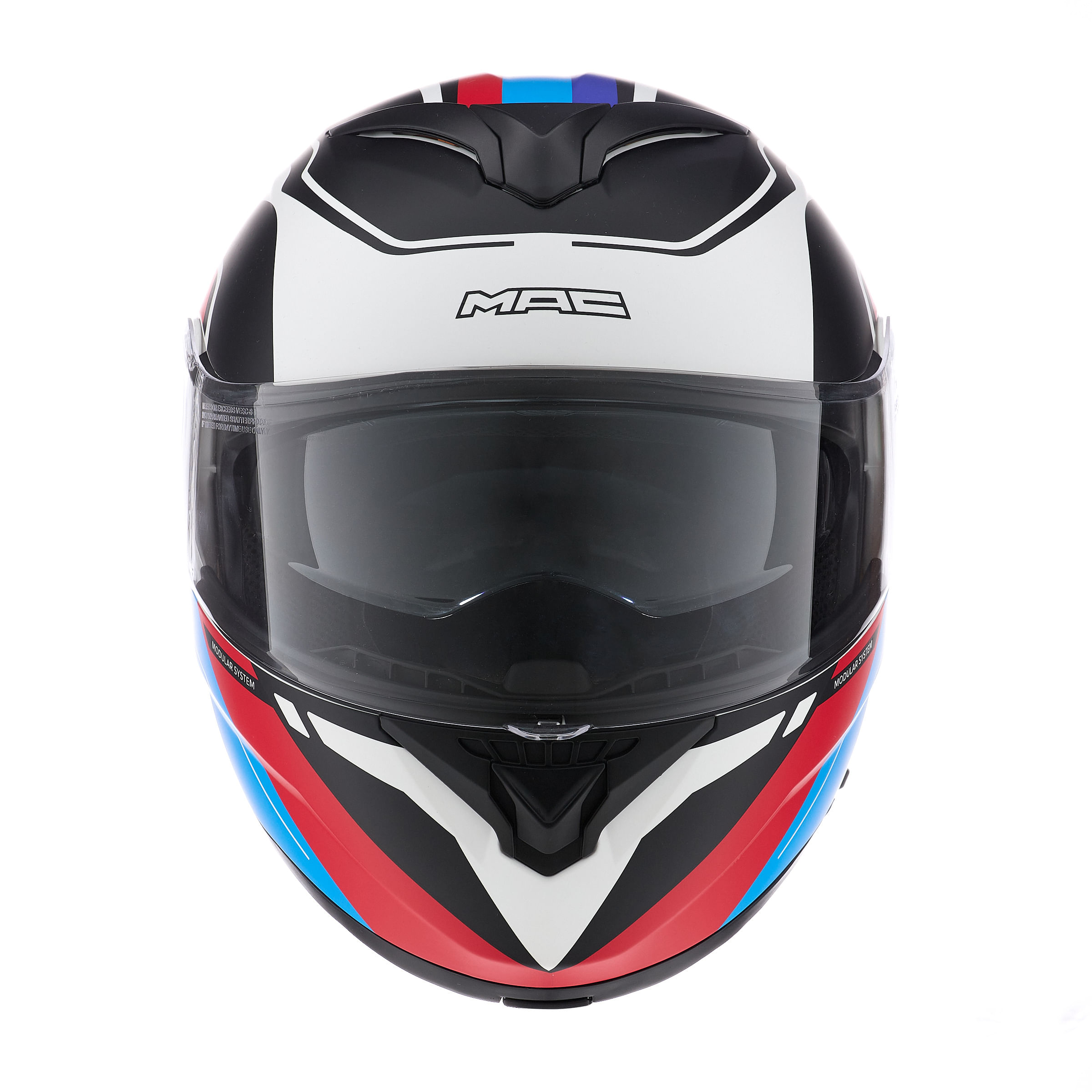 Casco MAC 908 Rock Floyd Azul / Blanco / Mate
