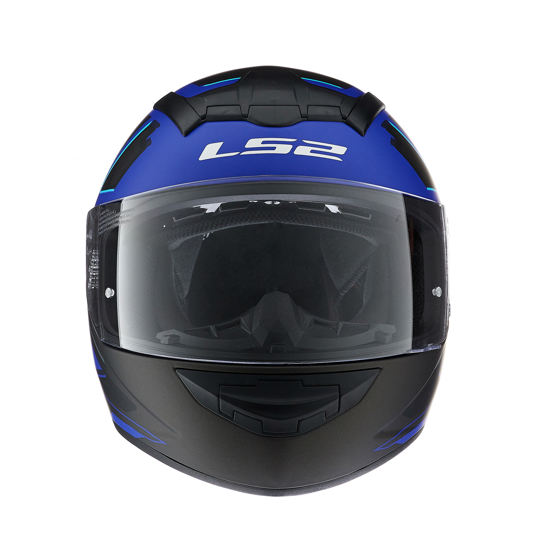 Casco LS2 352 Rookie Ironface Azul / Negro / Mate