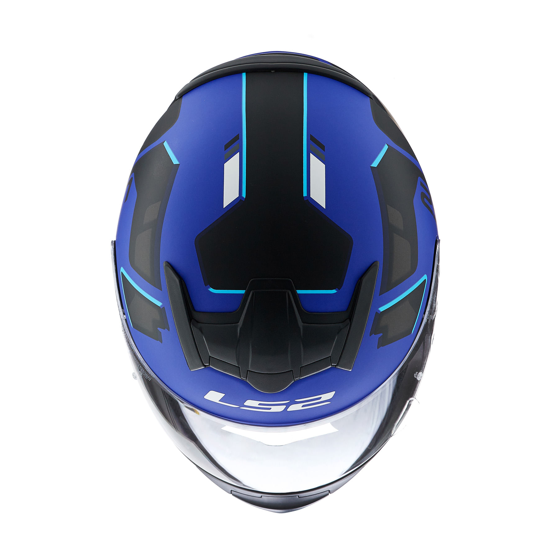 Casco LS2 352 Rookie Ironface Azul / Negro / Mate