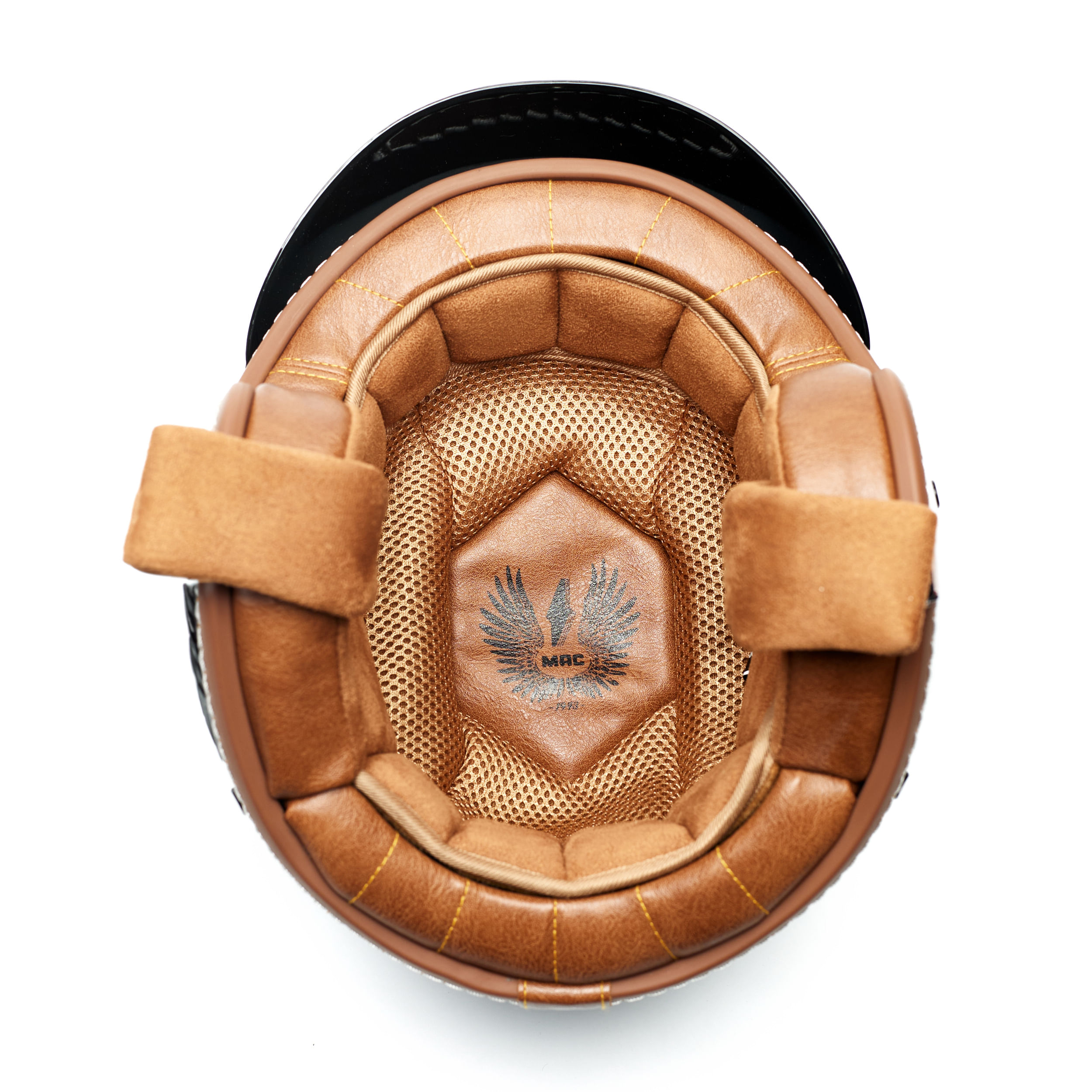 Casco MAC 181 Bowie Nekrus Gris / Negro / Brillo