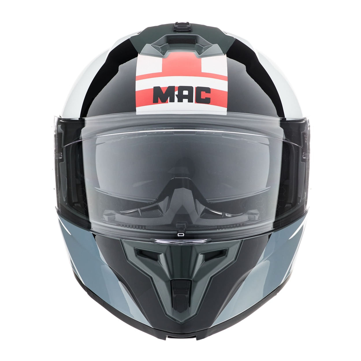 Casco MAC 166 Blaze Monarch Azul / Gris / Brillo