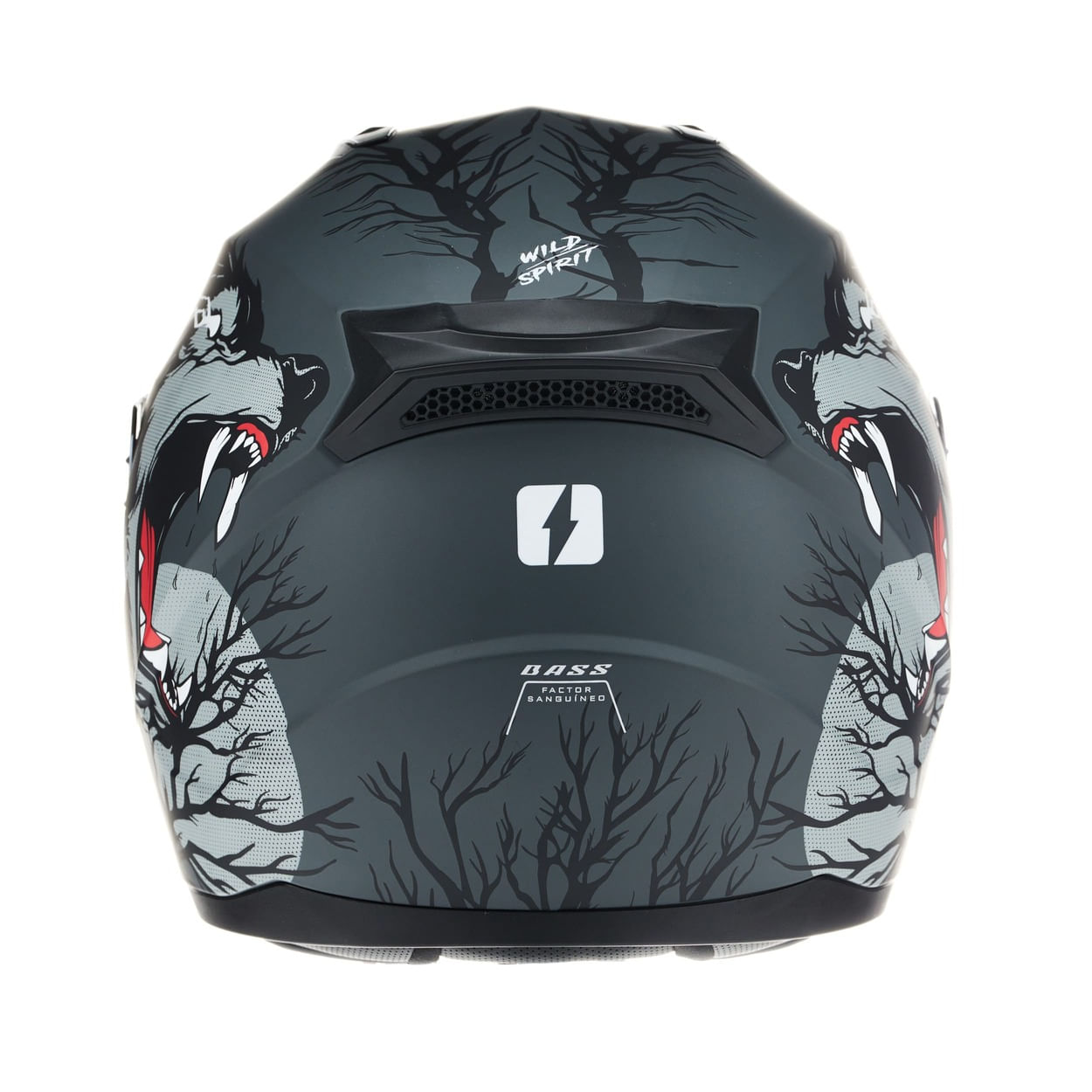 Casco MAC M67 Bass Edición Limitada Negro / Rojo / Mate