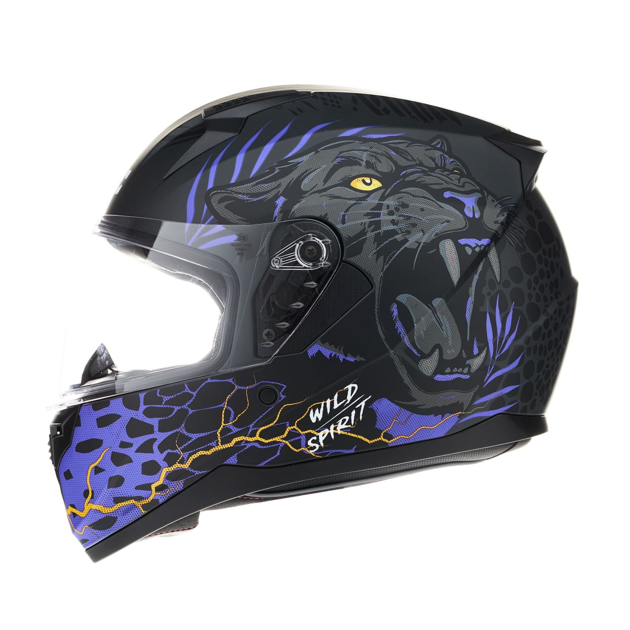 Casco MAC M67 Bass Edición Limitada Negro / Violeta / Mate