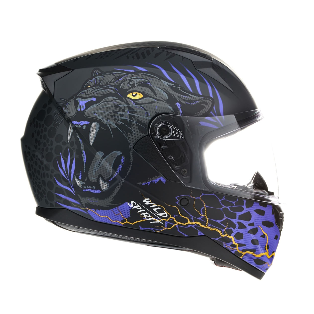 Casco MAC M67 Bass Edición Limitada Negro / Violeta / Mate