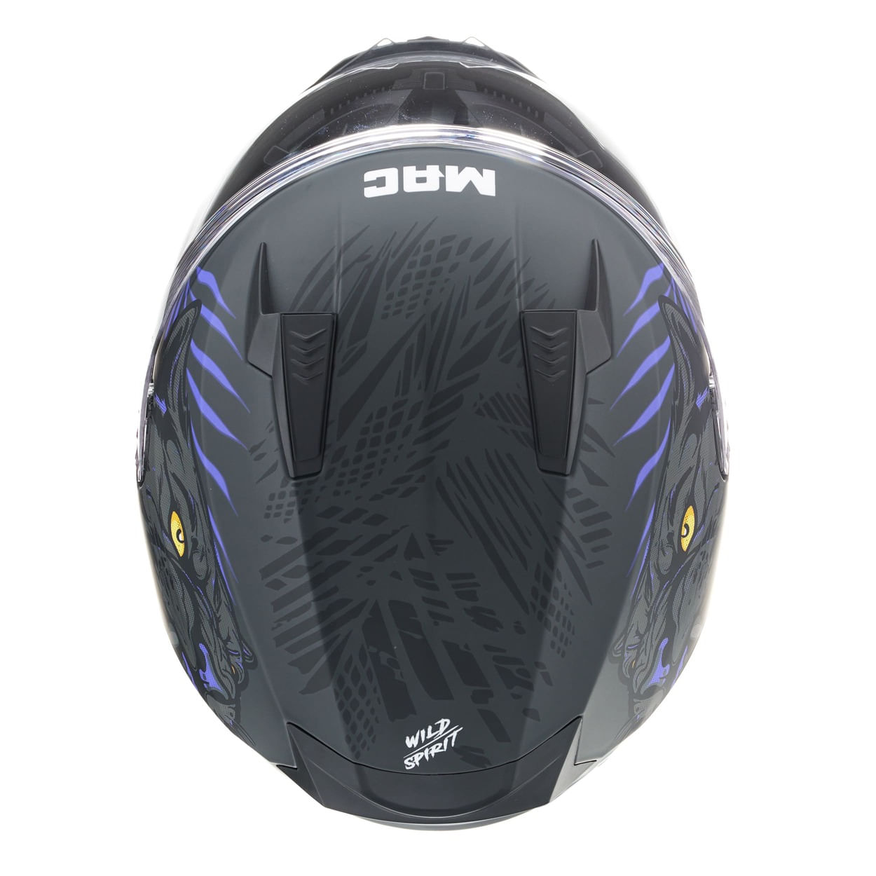 Casco MAC M67 Bass Edición Limitada Negro / Violeta / Mate