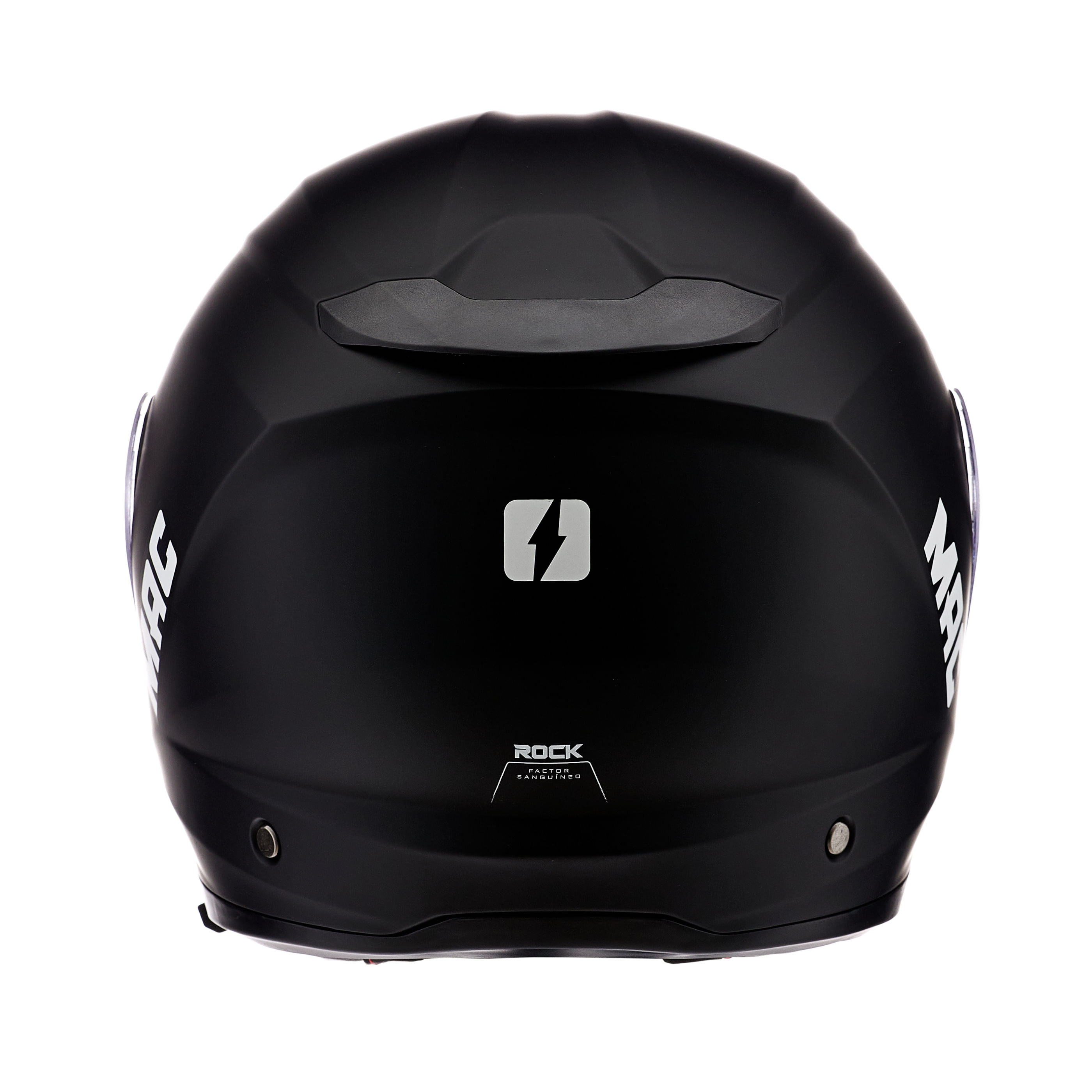 Casco MAC 908 Rock Solid Negro / Mate