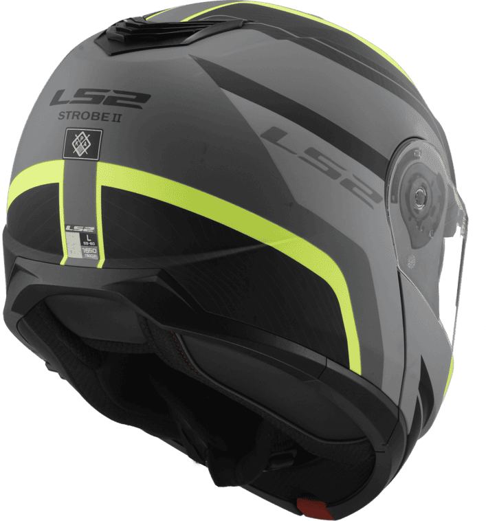 Casco LS2 908 Strobe Monza Gris / Fluor / Mate