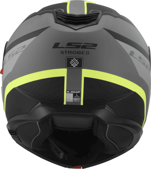 Casco LS2 908 Strobe Monza Gris / Fluor / Mate