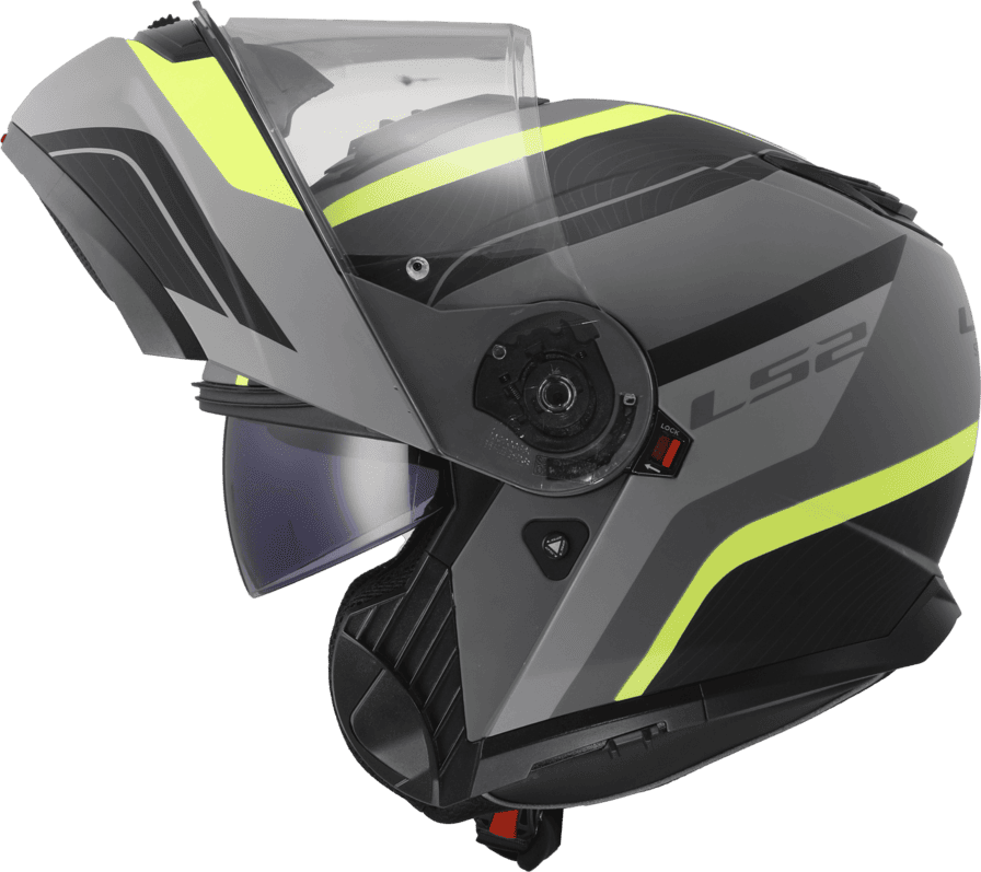Casco LS2 908 Strobe Monza Gris / Fluor / Mate