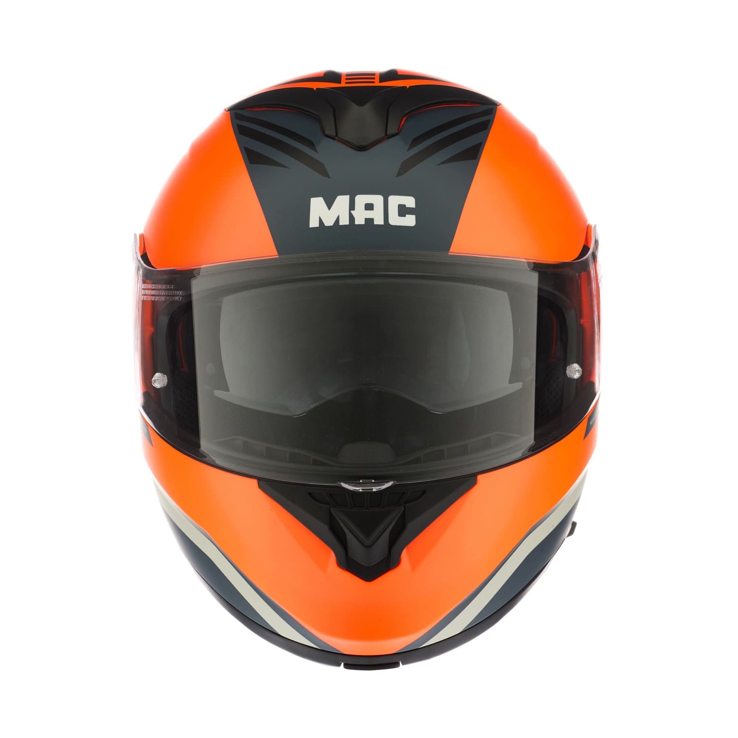 Casco MAC 908 Rock Albarn Azul / Naranja / Mate
