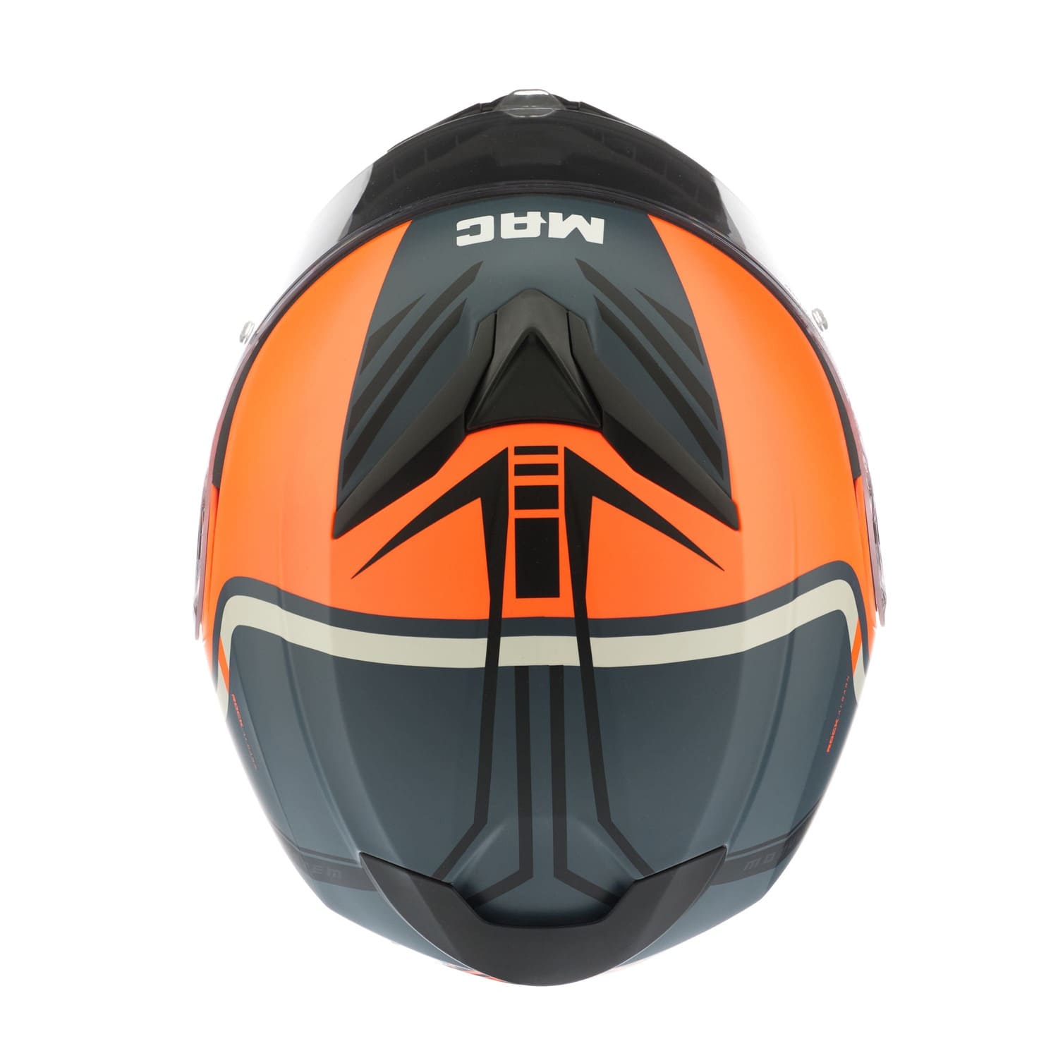 Casco MAC 908 Rock Albarn Azul / Naranja / Mate