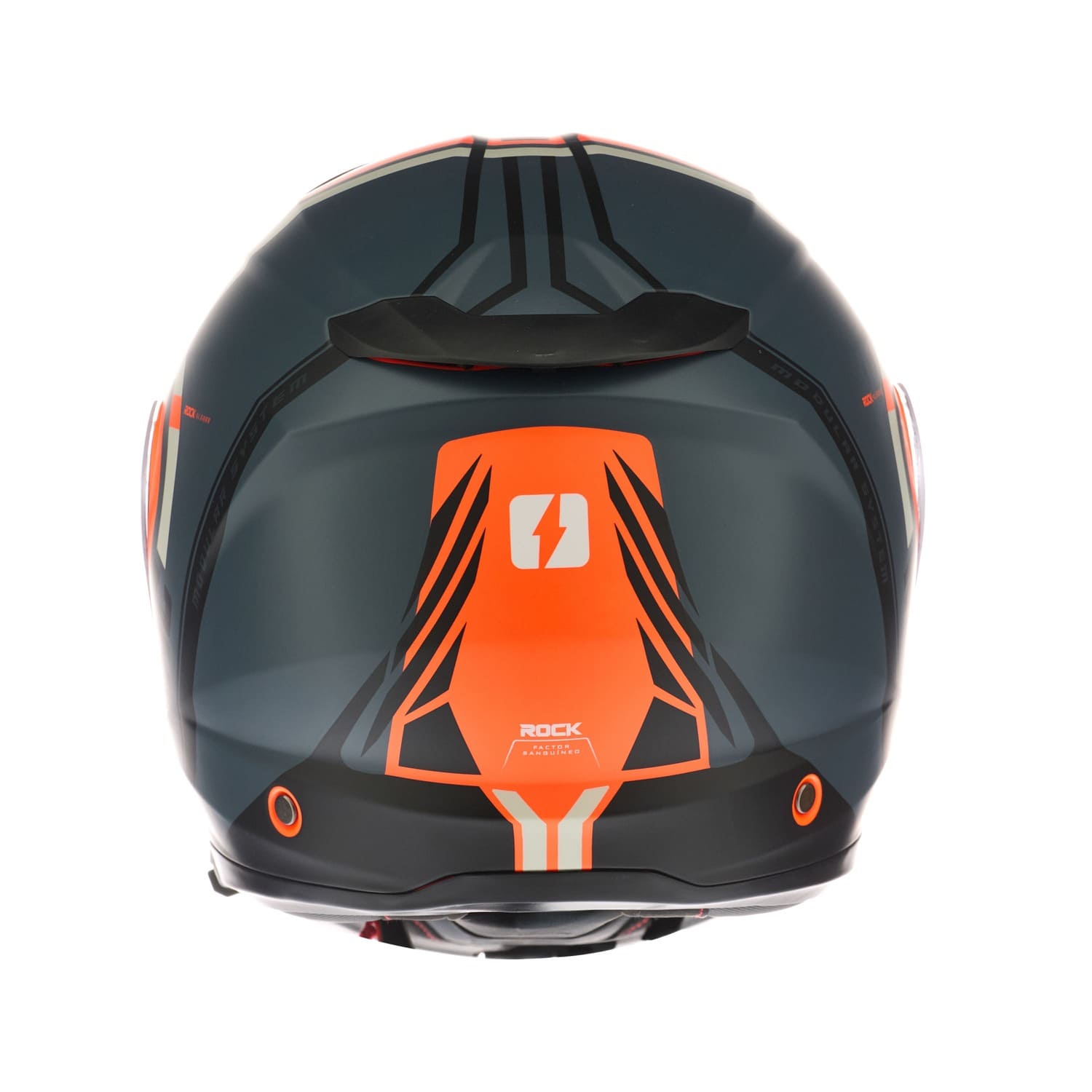 Casco MAC 908 Rock Albarn Azul / Naranja / Mate