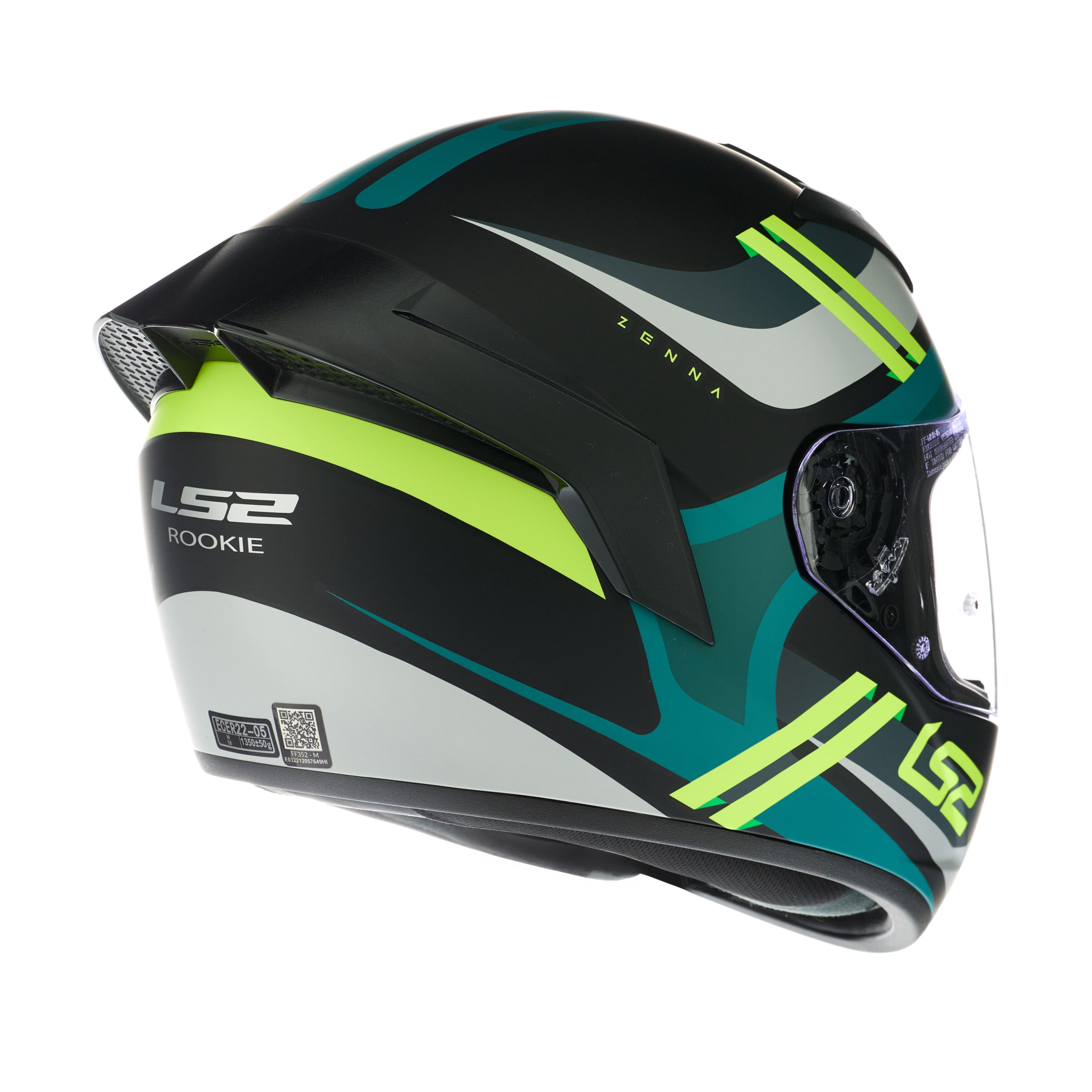 Casco LS2 352 Rookie Zenna Amarillo / Mate