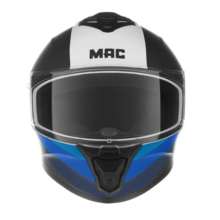 Casco MAC 801 Starter Winexzor Negro / Azul / Mate
