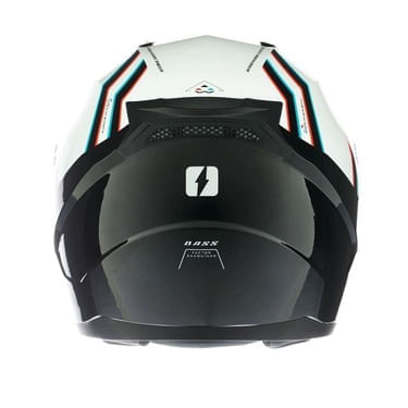 Casco MAC 067 Bass Wixper Blanco / Negro / Brillo