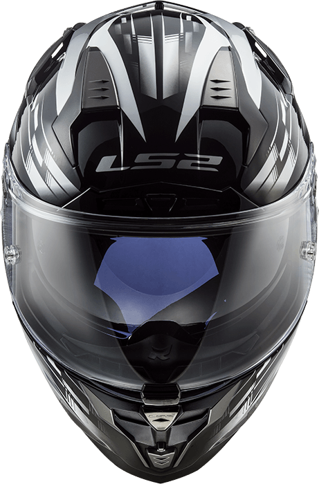 Casco LS2 327 Challenger GP Blanco / Negro / Mate