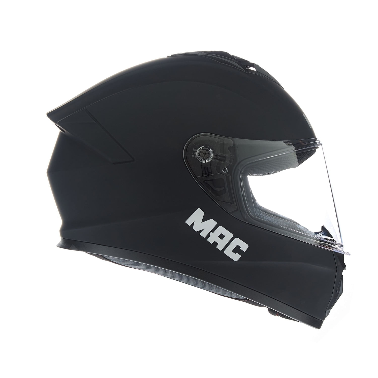 Casco MAC 801 Starter Solid Negro / Gris / Mate