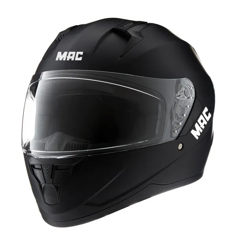 Casco MAC 067 Bass Solid Negro / Mate