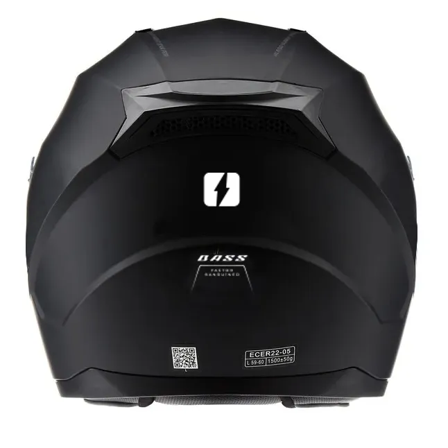 Casco MAC 067 Bass Solid Negro / Mate