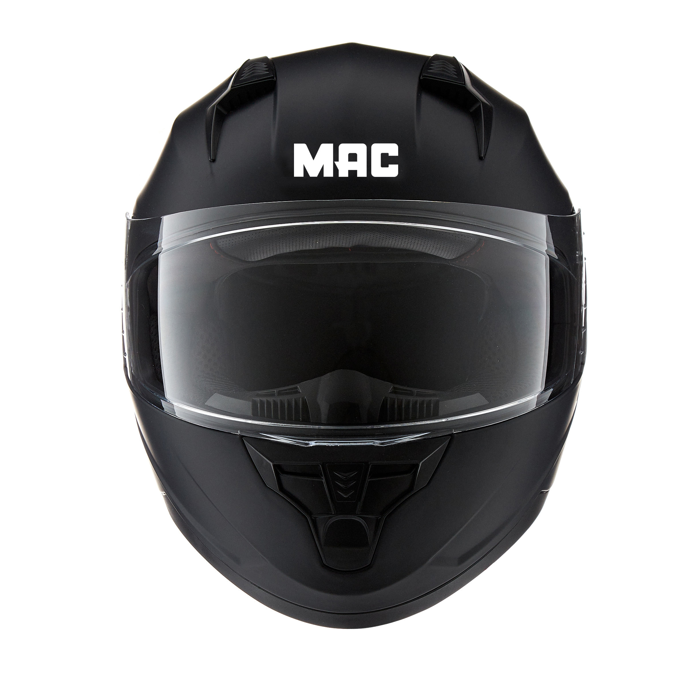 Casco MAC 067 Bass Solid Negro / Mate