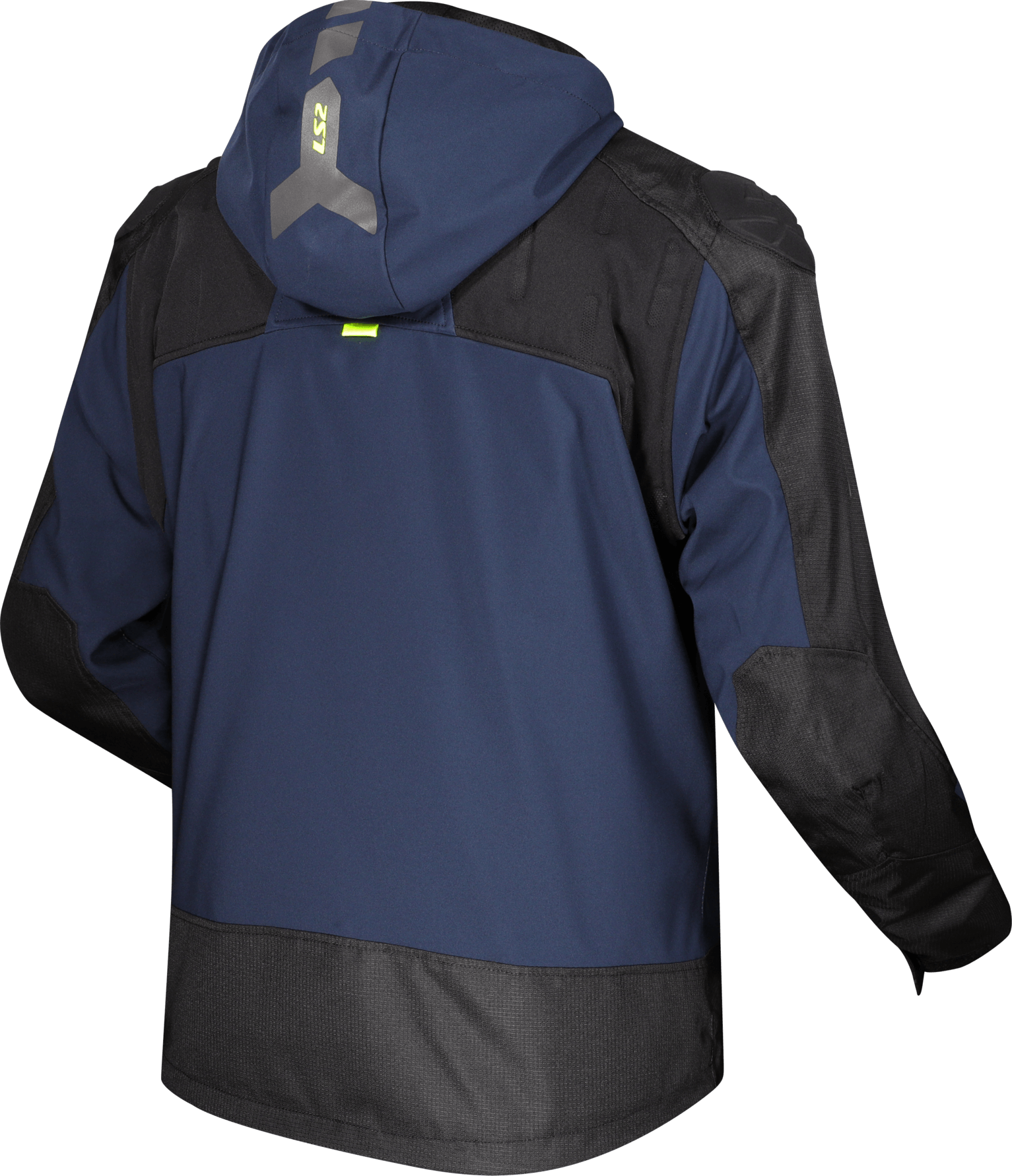 Campera Ls2 Zirconium Hombre Azul / Negro