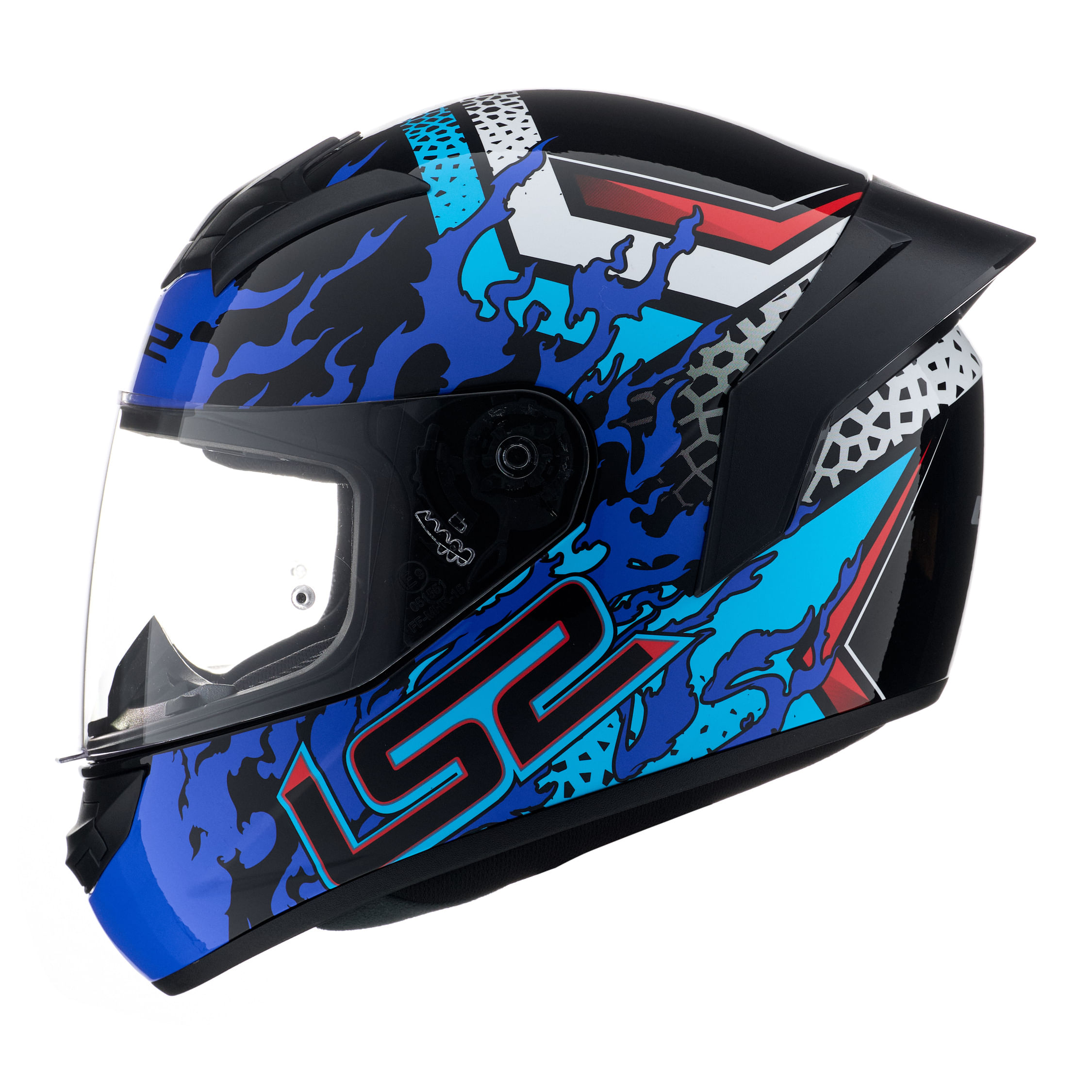 Casco LS2 352 Rookie Antars Azul / Negro / Mate
