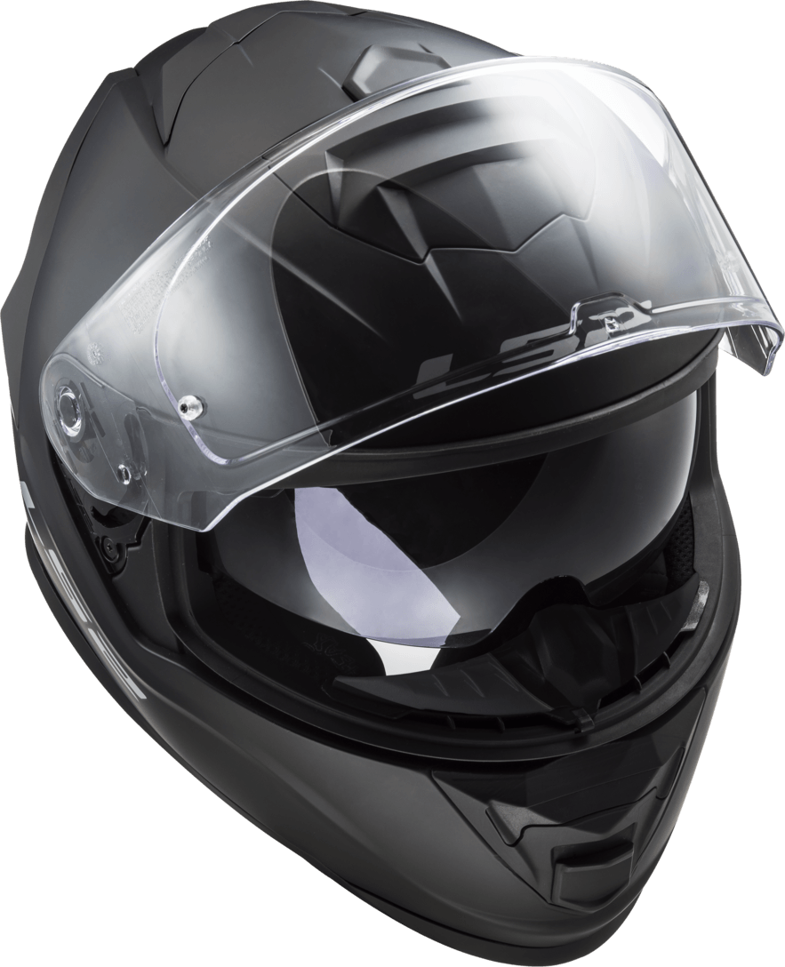 Casco LS2 800 Storm II Solid Negro / Mate