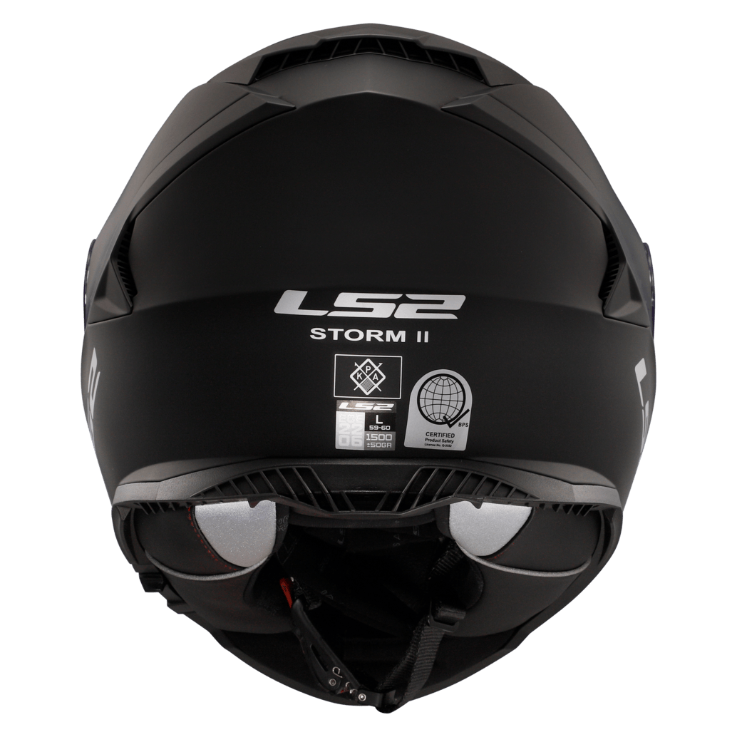 Casco LS2 800 Storm II Solid Negro / Mate