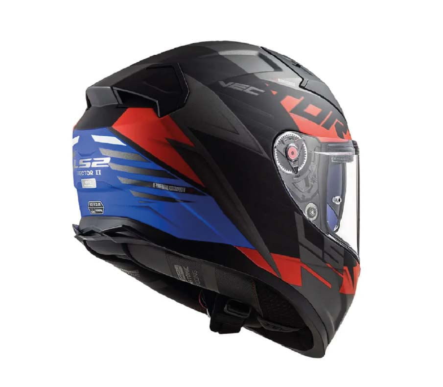 Casco LS2 811 Vector II Absolute Negro / Rojo / Mate