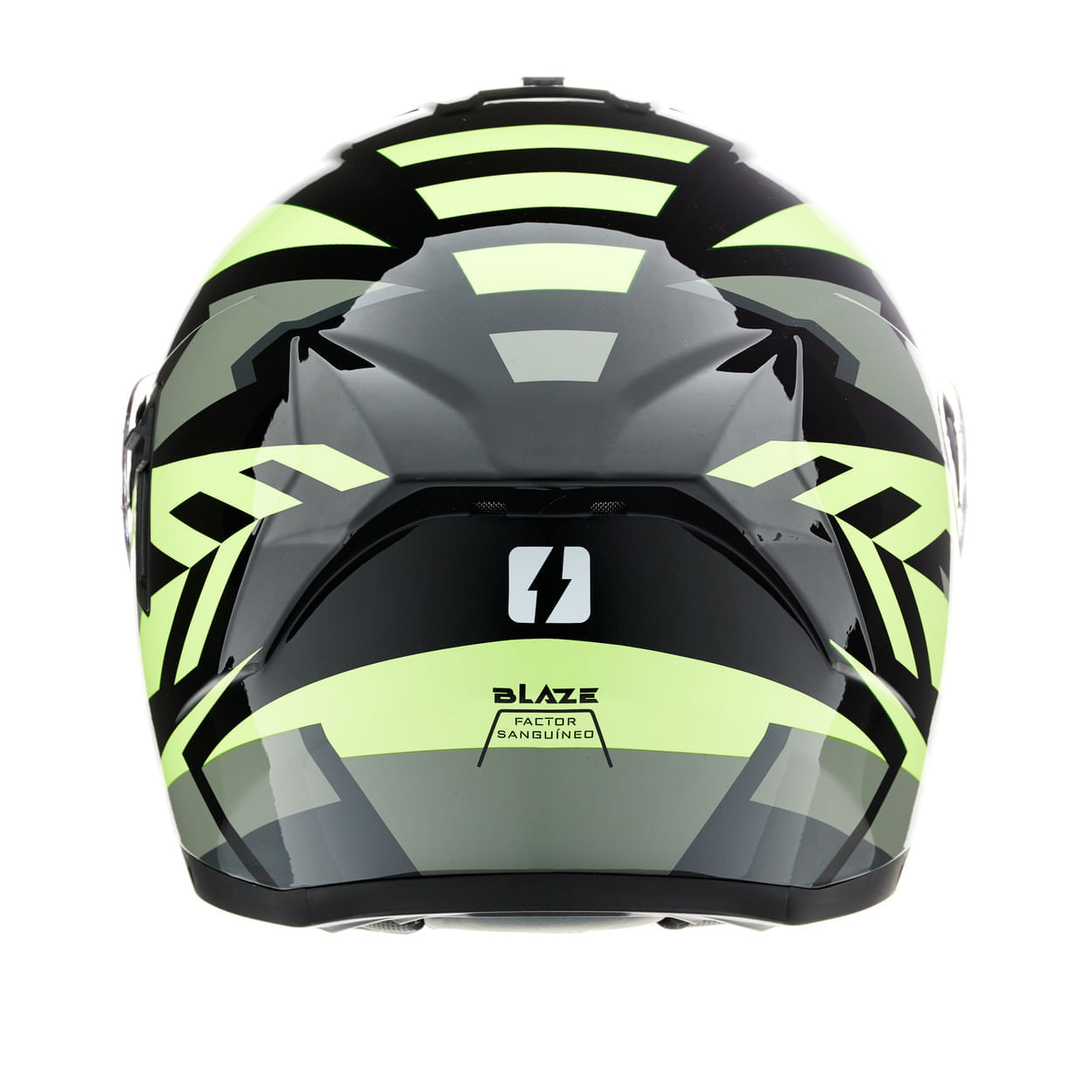 Casco MAC 166 Blaze Afrox Negro / Amarillo / Brillo