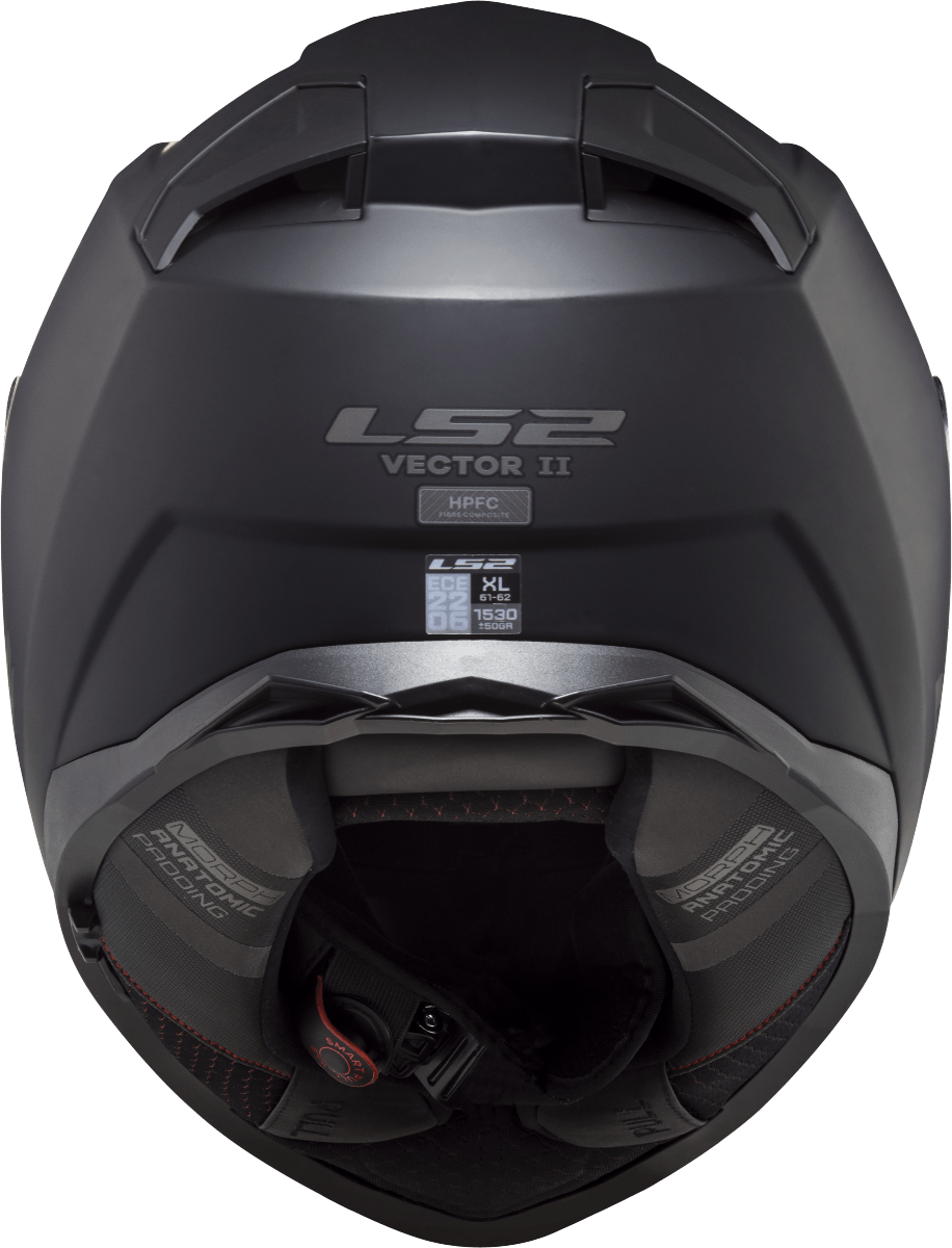 Casco LS2 Vector II 811 Solid Negro / Mate