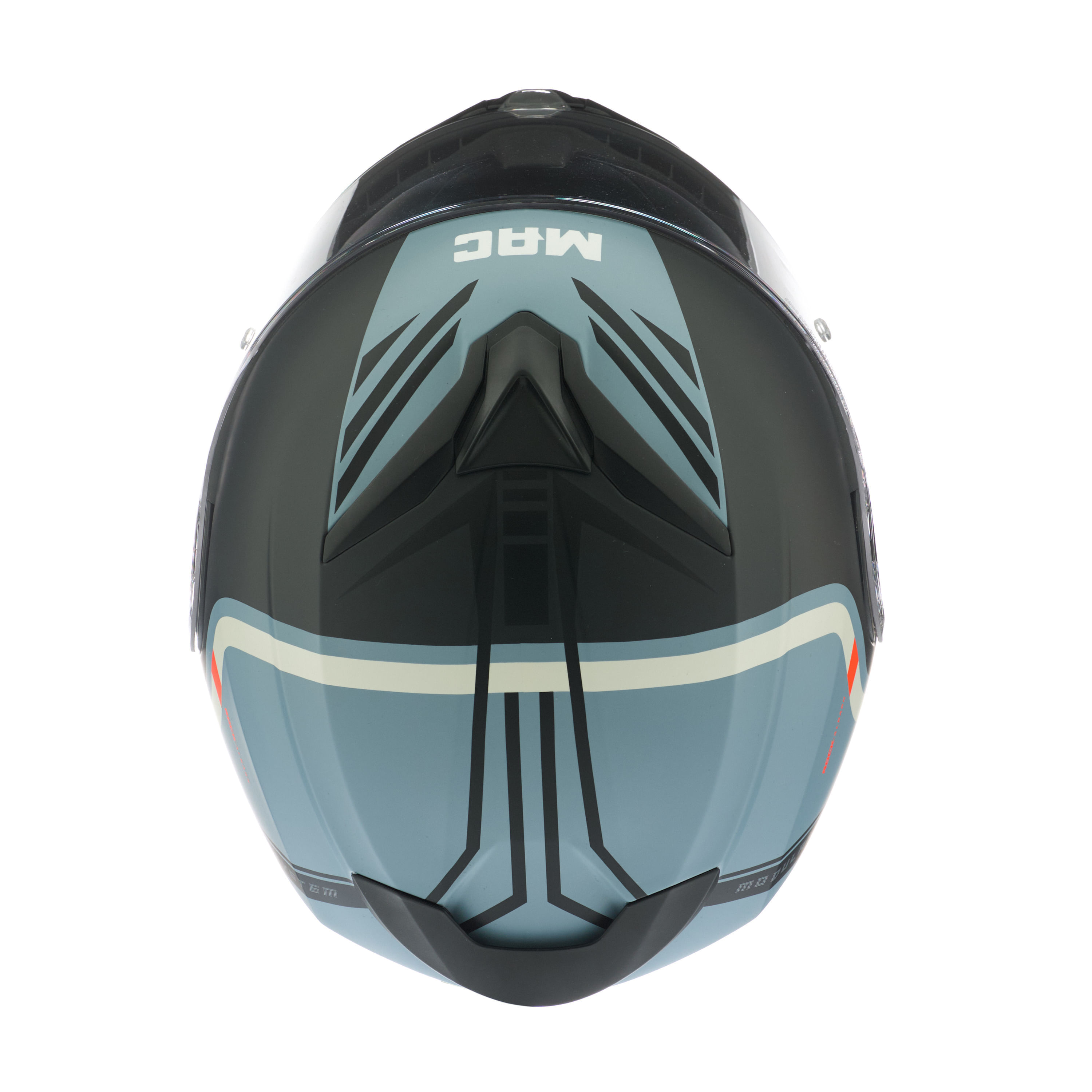 Casco MAC 908 Rock Albarn Negro / Gris / Mate