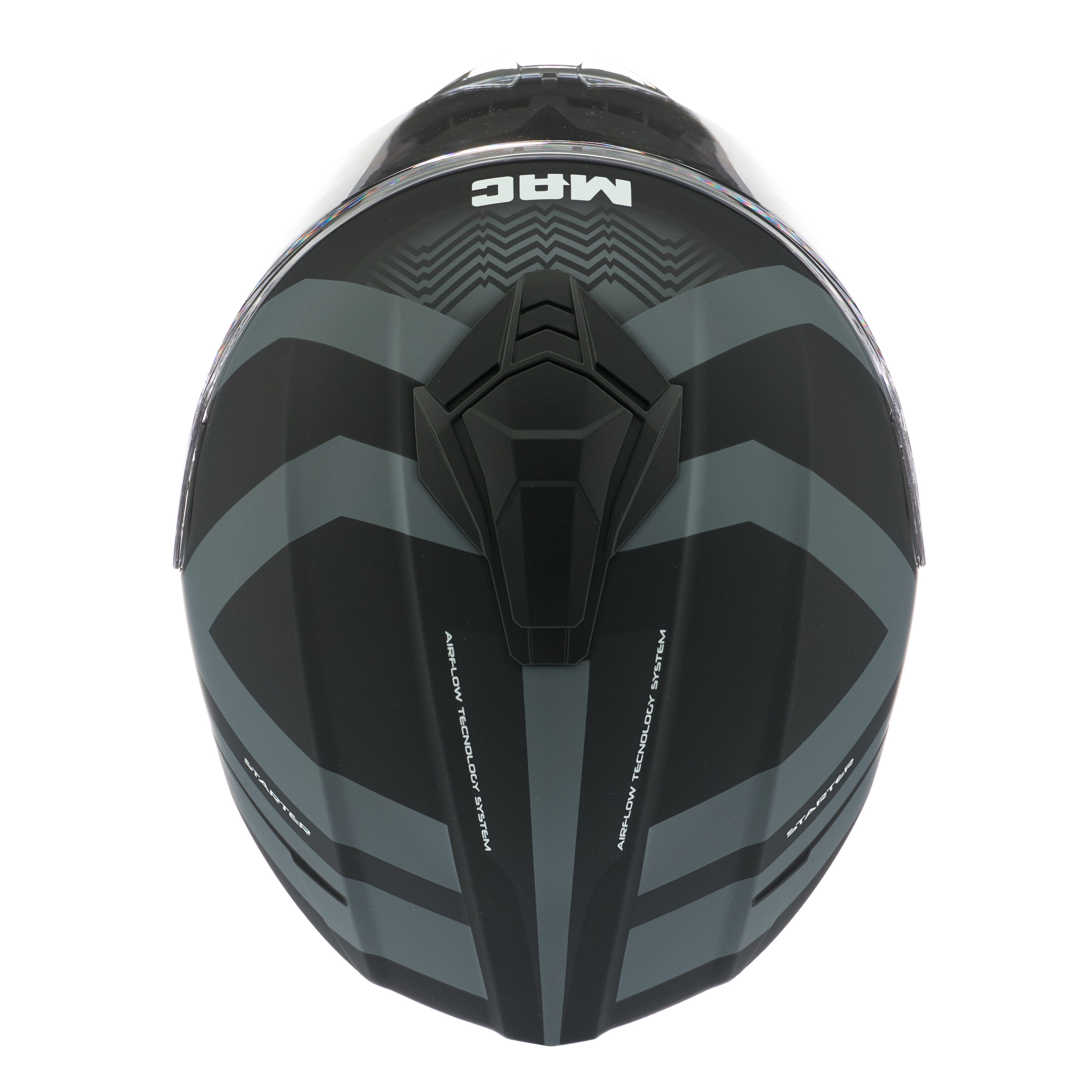 Casco MAC 801 Starter Hill Negro / Gris / Mate