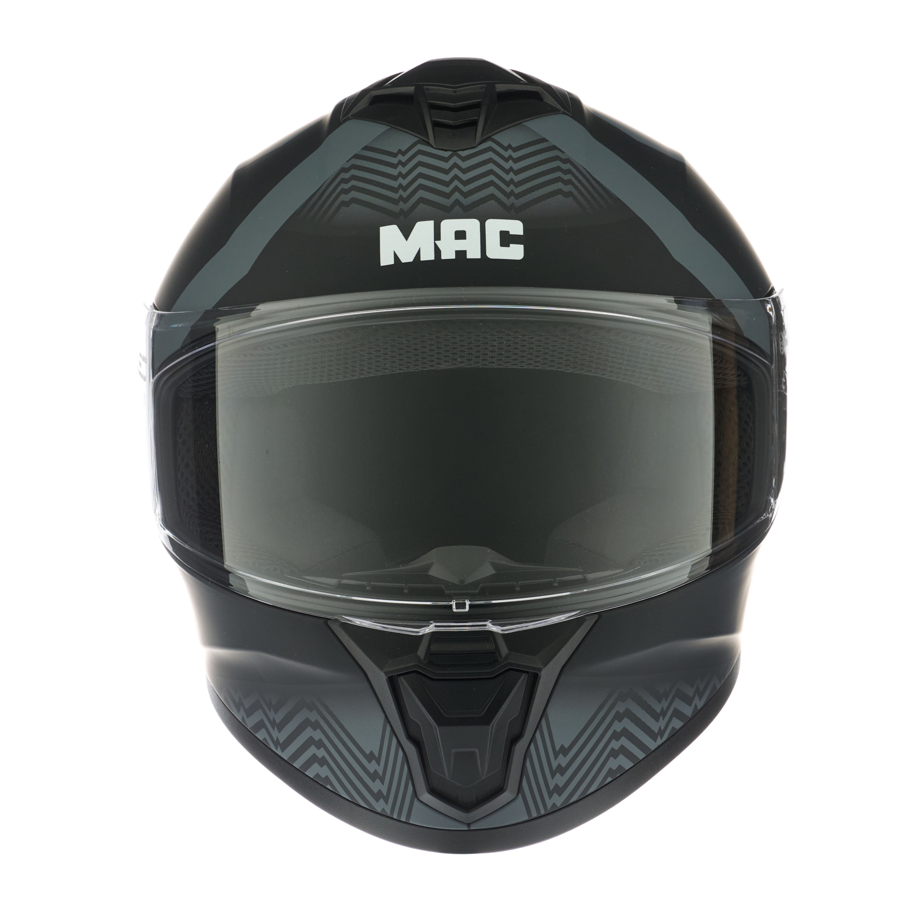 Casco MAC 801 Starter Hill Negro / Gris / Mate
