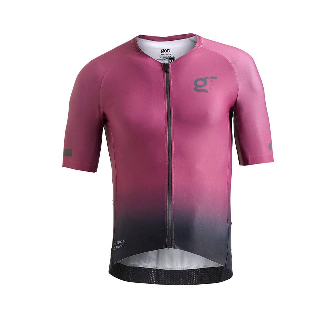 Jersey GUD Lite Hombre Degrade Bordo