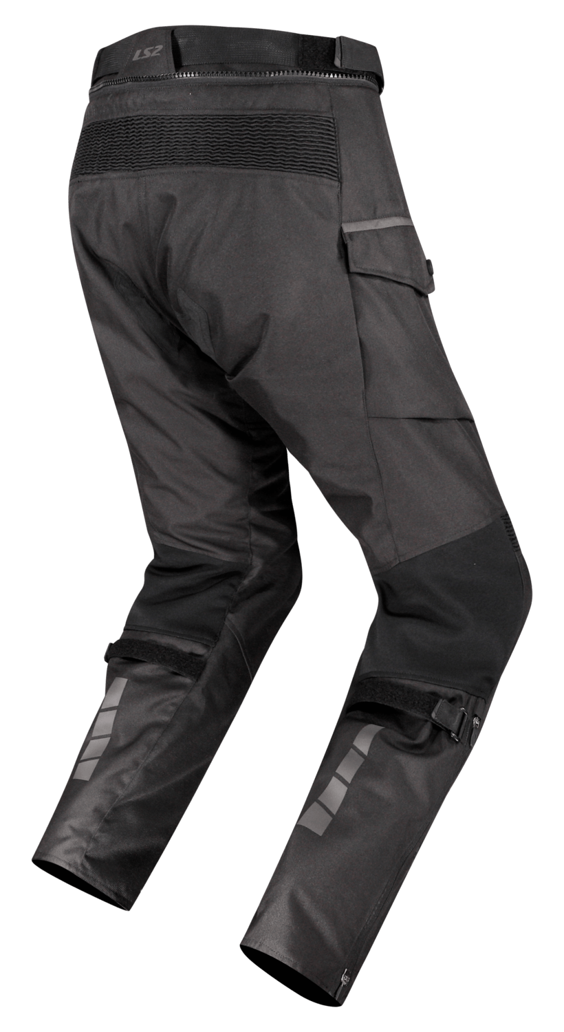 Pantalon LS2 Travel Hombre Negro / Gris