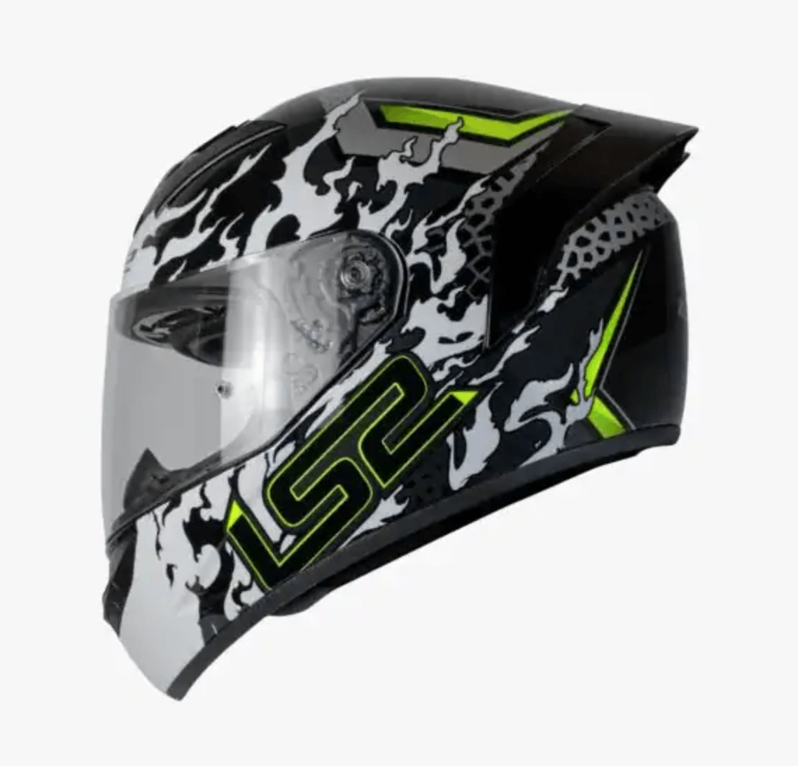 Casco LS2 352 Rookie Antars Negro / Blanco / Brillo