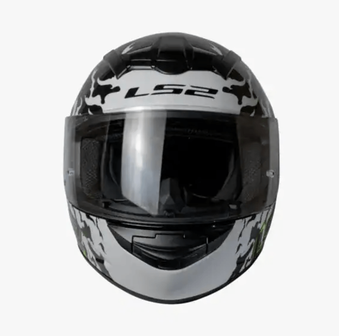 Casco LS2 352 Rookie Antars Negro / Blanco / Brillo