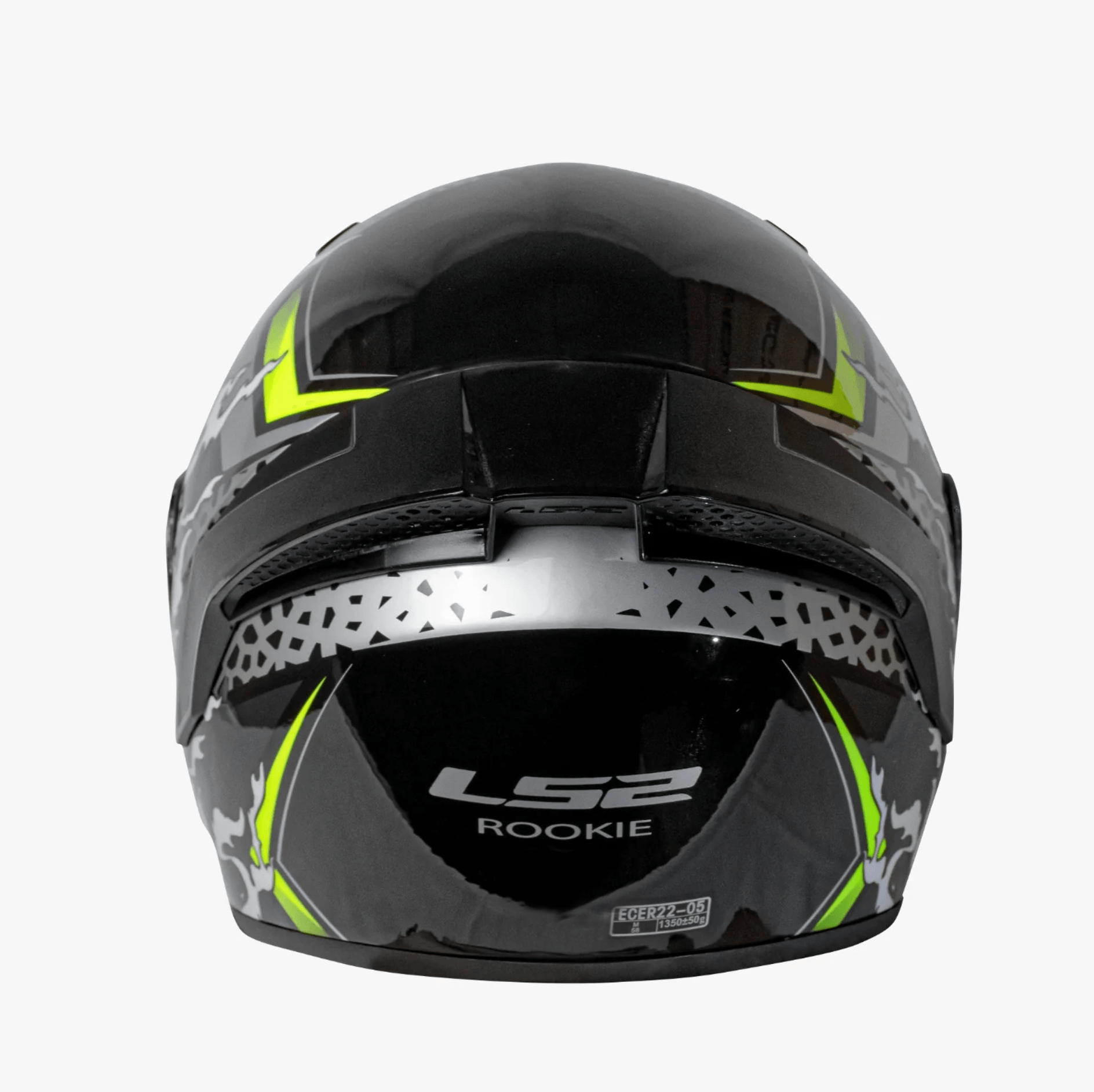 Casco LS2 352 Rookie Antars Negro / Blanco / Brillo