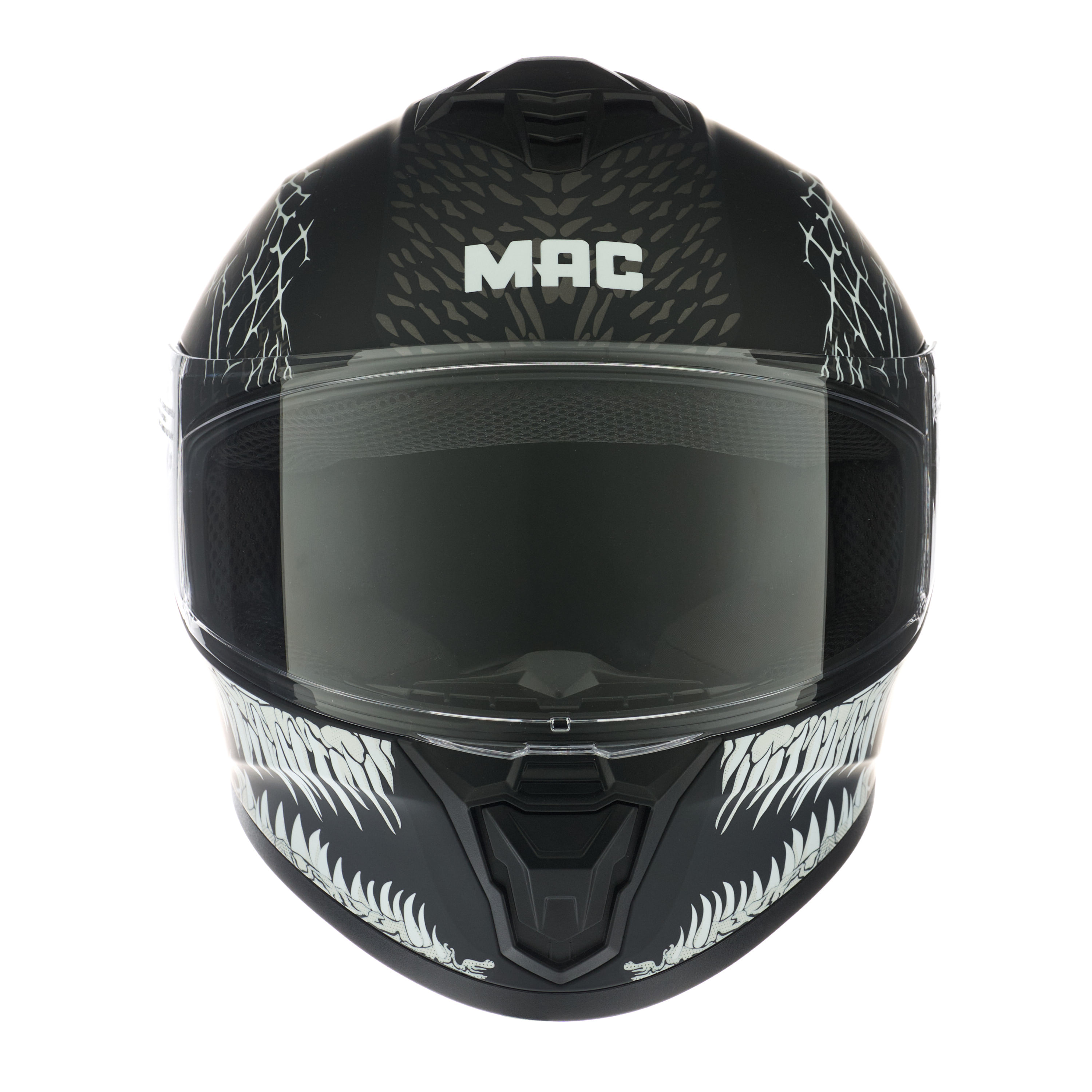 Casco MAC 801 Starter Craw Negro / Blanco / Mate