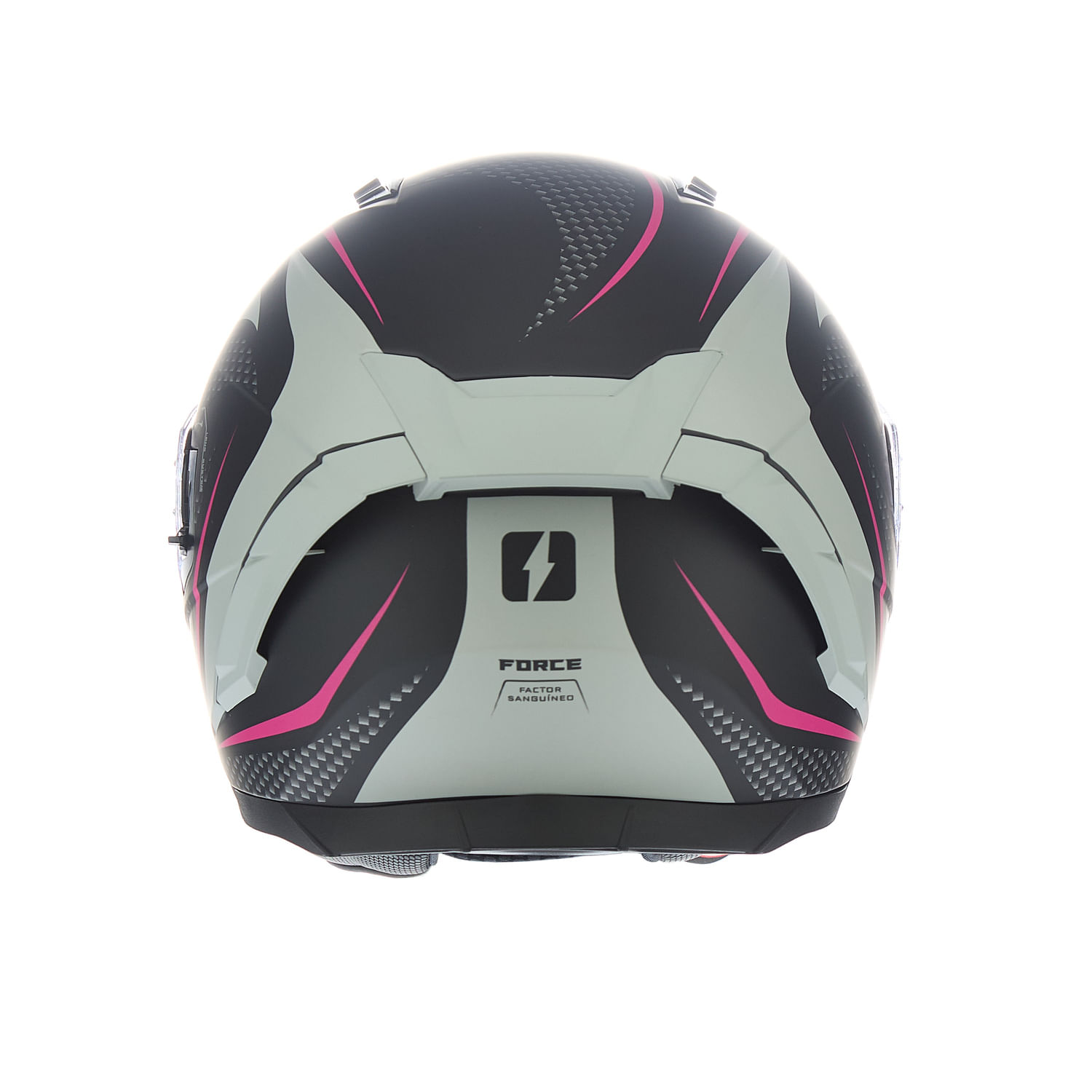 Casco MAC 069 Force Cirkus Negro / Gris / Mate