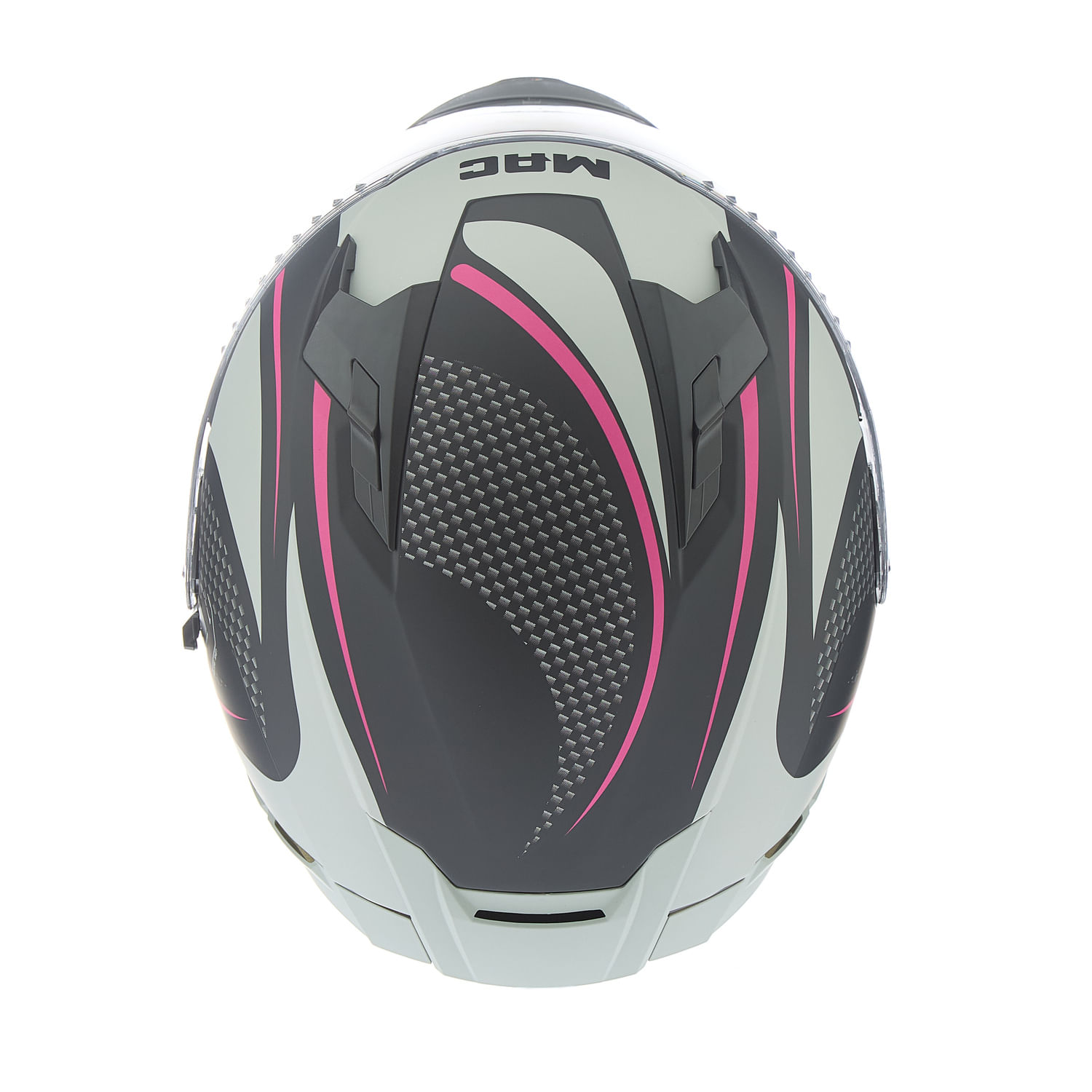 Casco MAC 069 Force Cirkus Negro / Gris / Mate