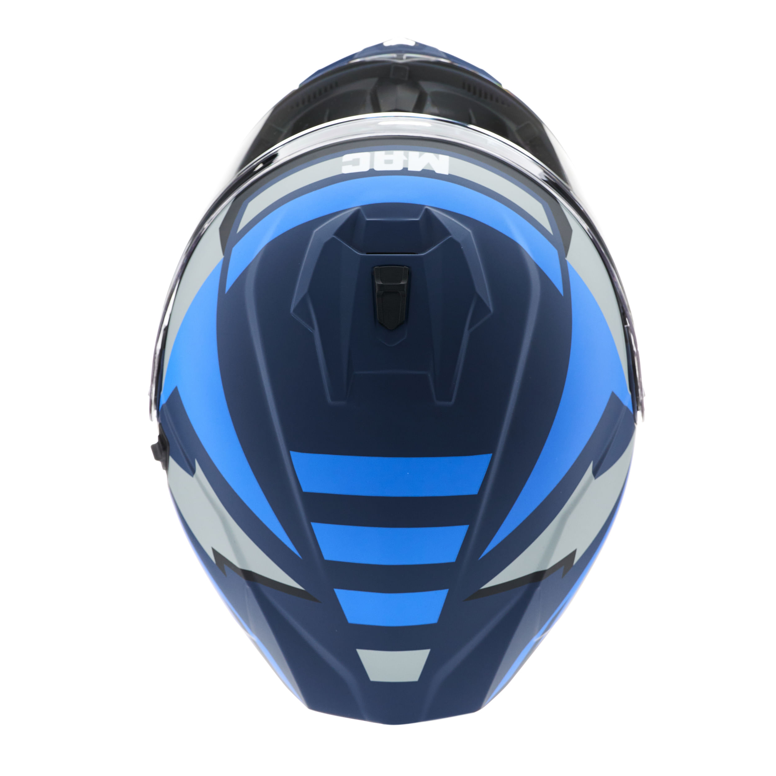 Casco MAC 166 Blaze Afrox Azul / Gris / Mate