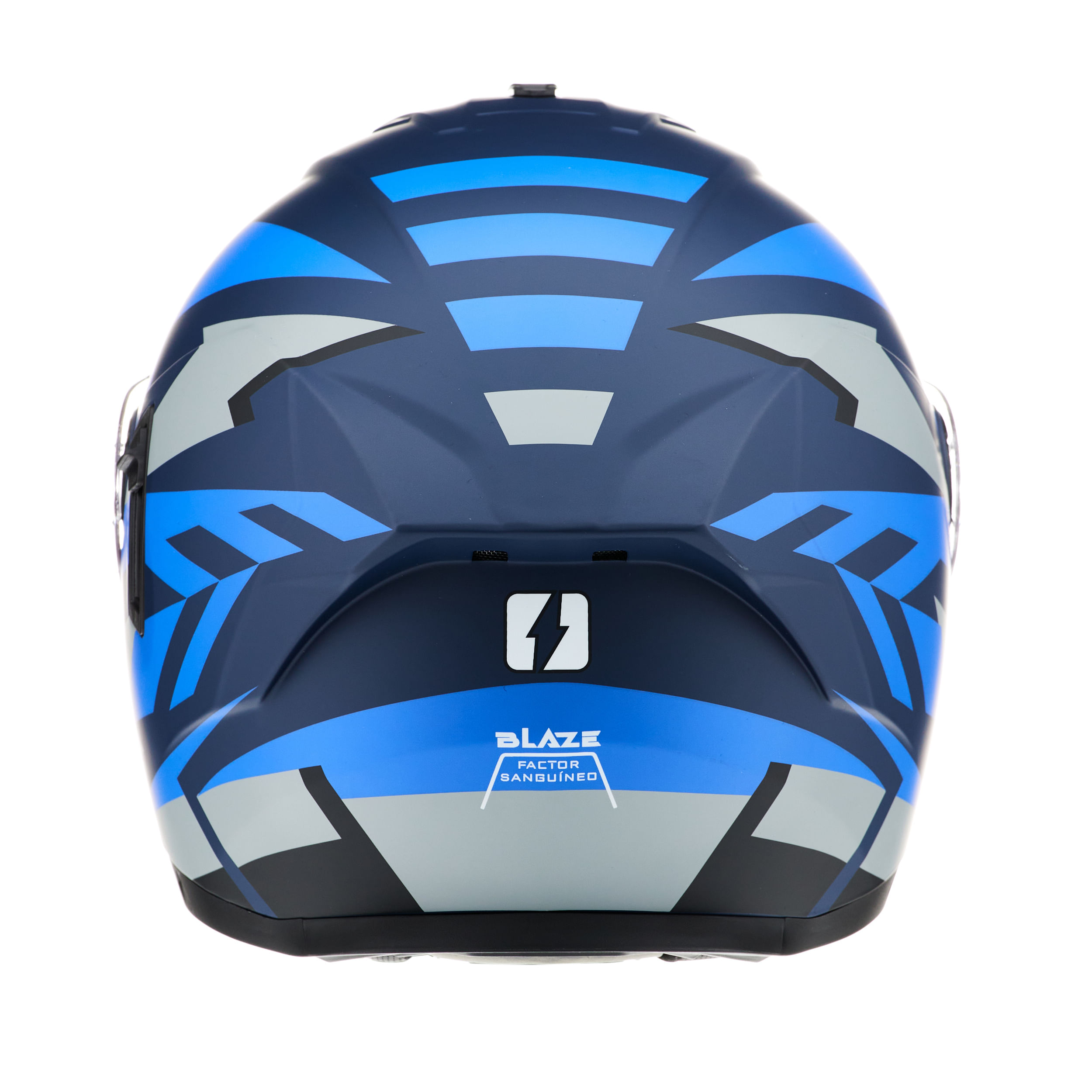 Casco MAC 166 Blaze Afrox Azul / Gris / Mate