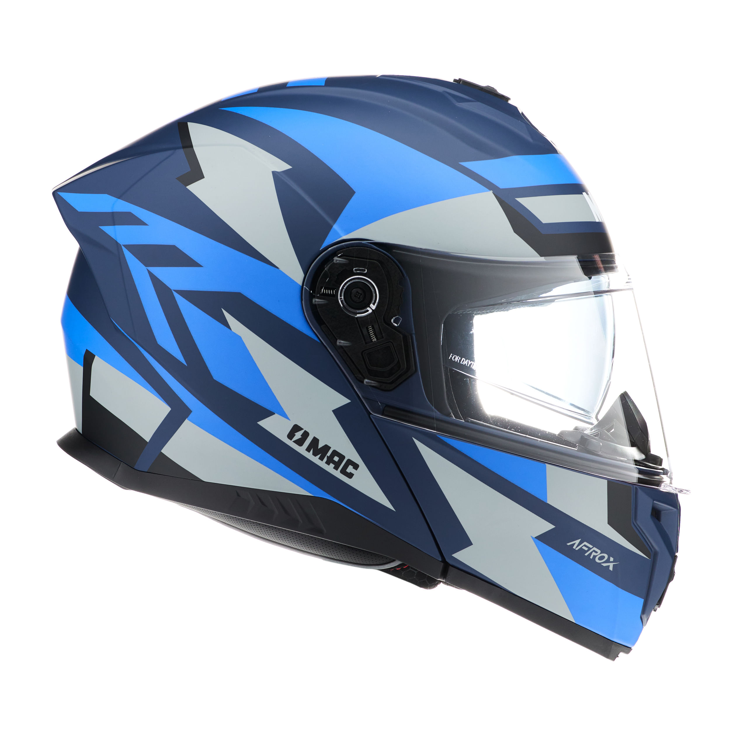 Casco MAC 166 Blaze Afrox Azul / Gris / Mate