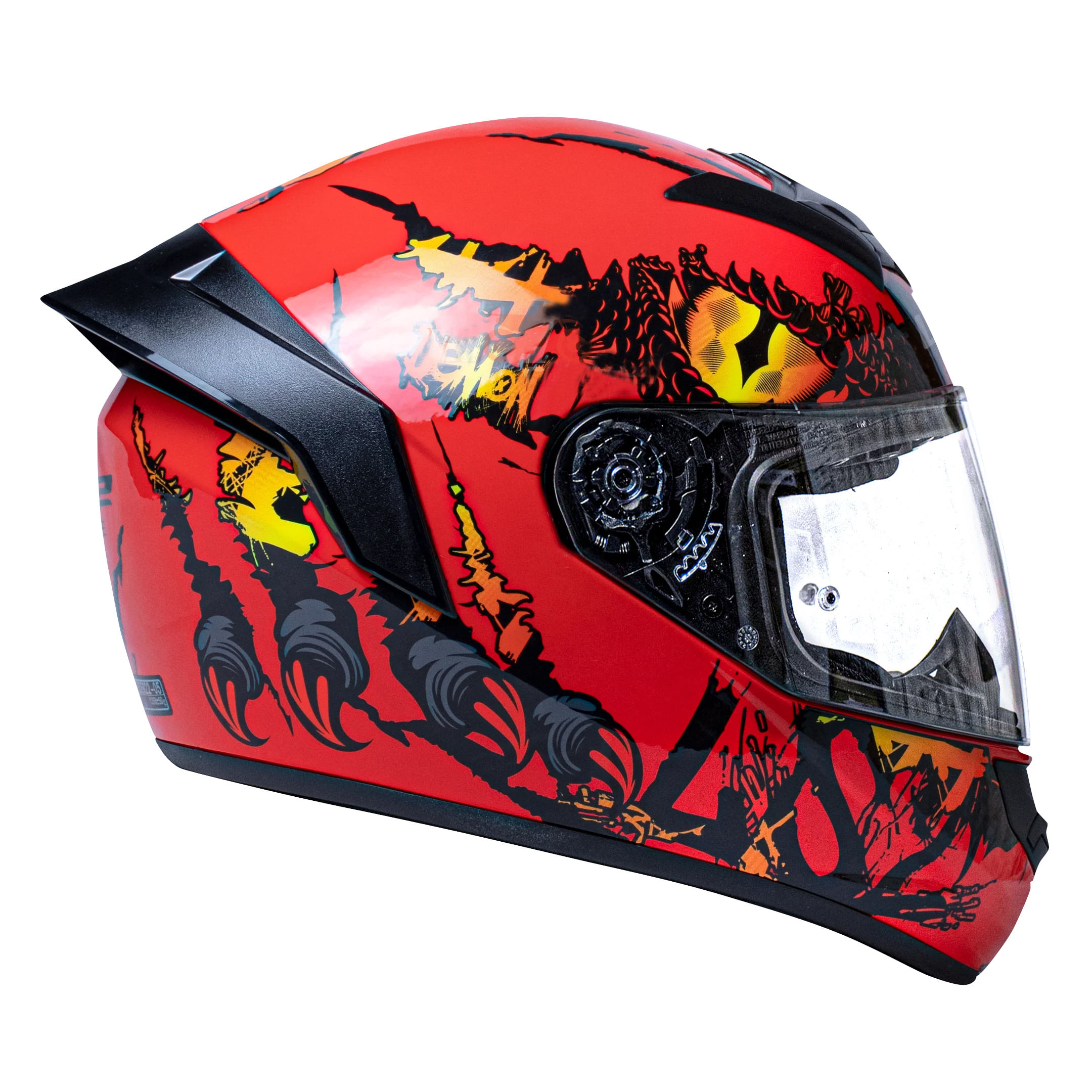 Casco LS2 352 Rookie Demon Rojo / Brillo